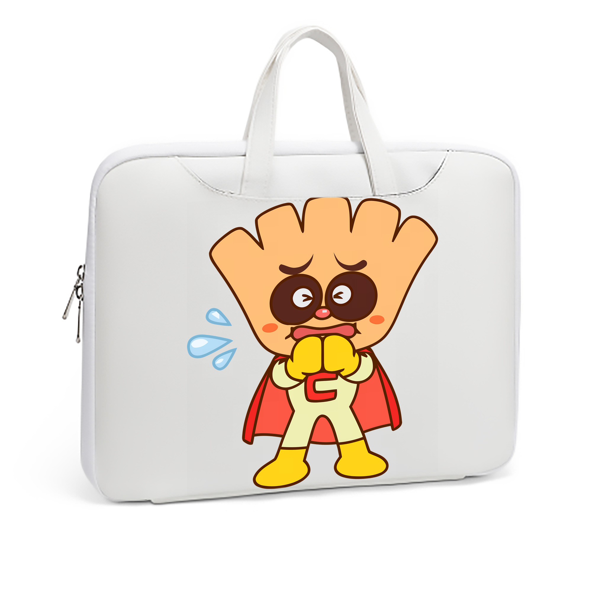（画像用） アンパンマン Anpanman レザーラップトップバッグ　ノートパソコンケース