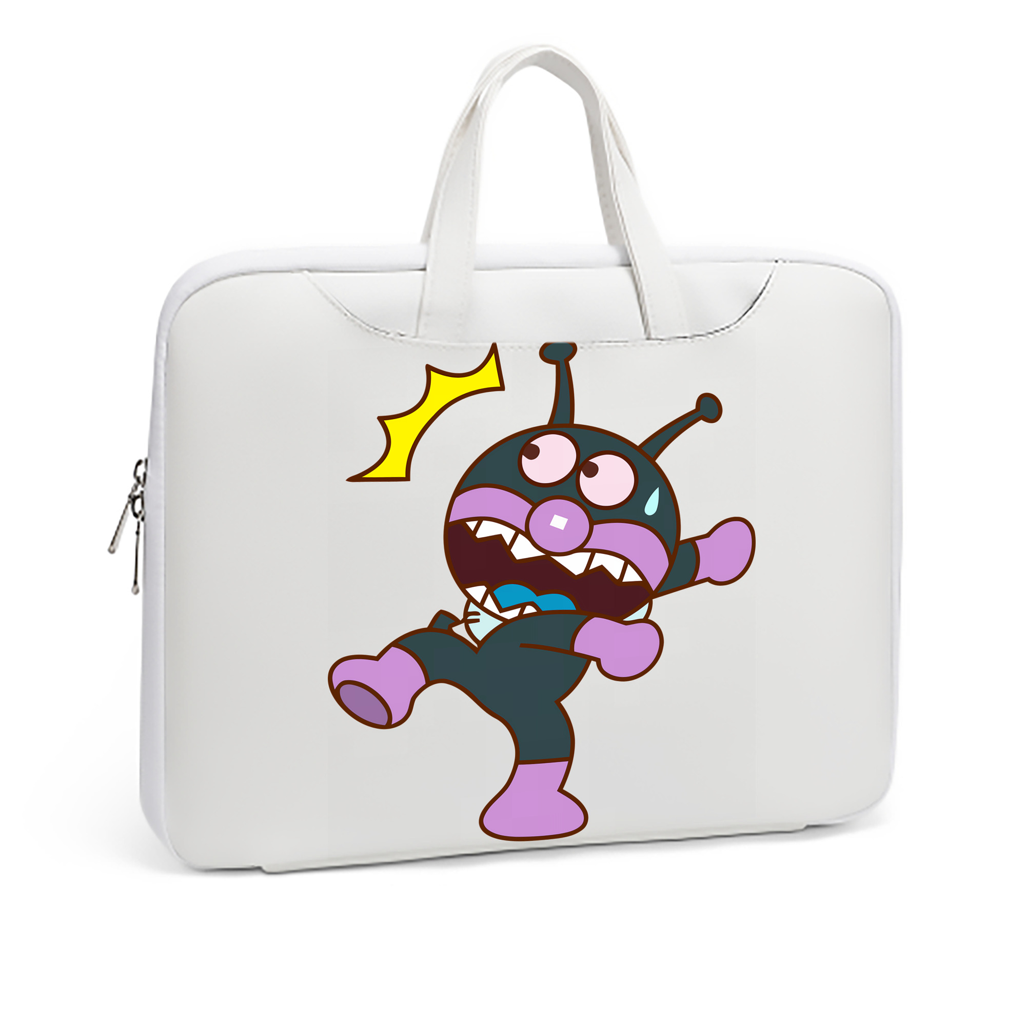 （画像用） アンパンマン Anpanman レザーラップトップバッグ　ノートパソコンケース