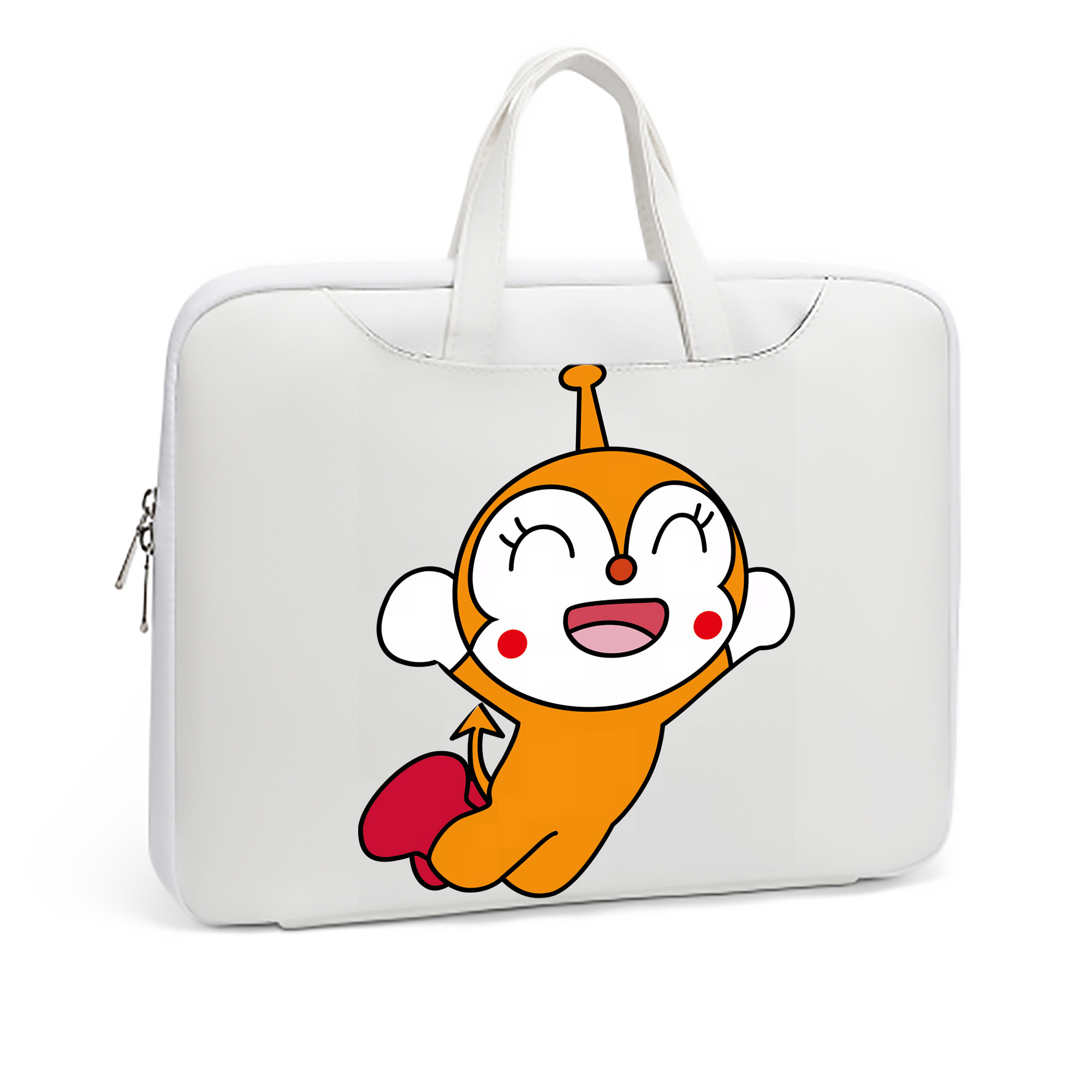 （画像用） アンパンマン Anpanman レザーラップトップバッグ　ノートパソコンケース