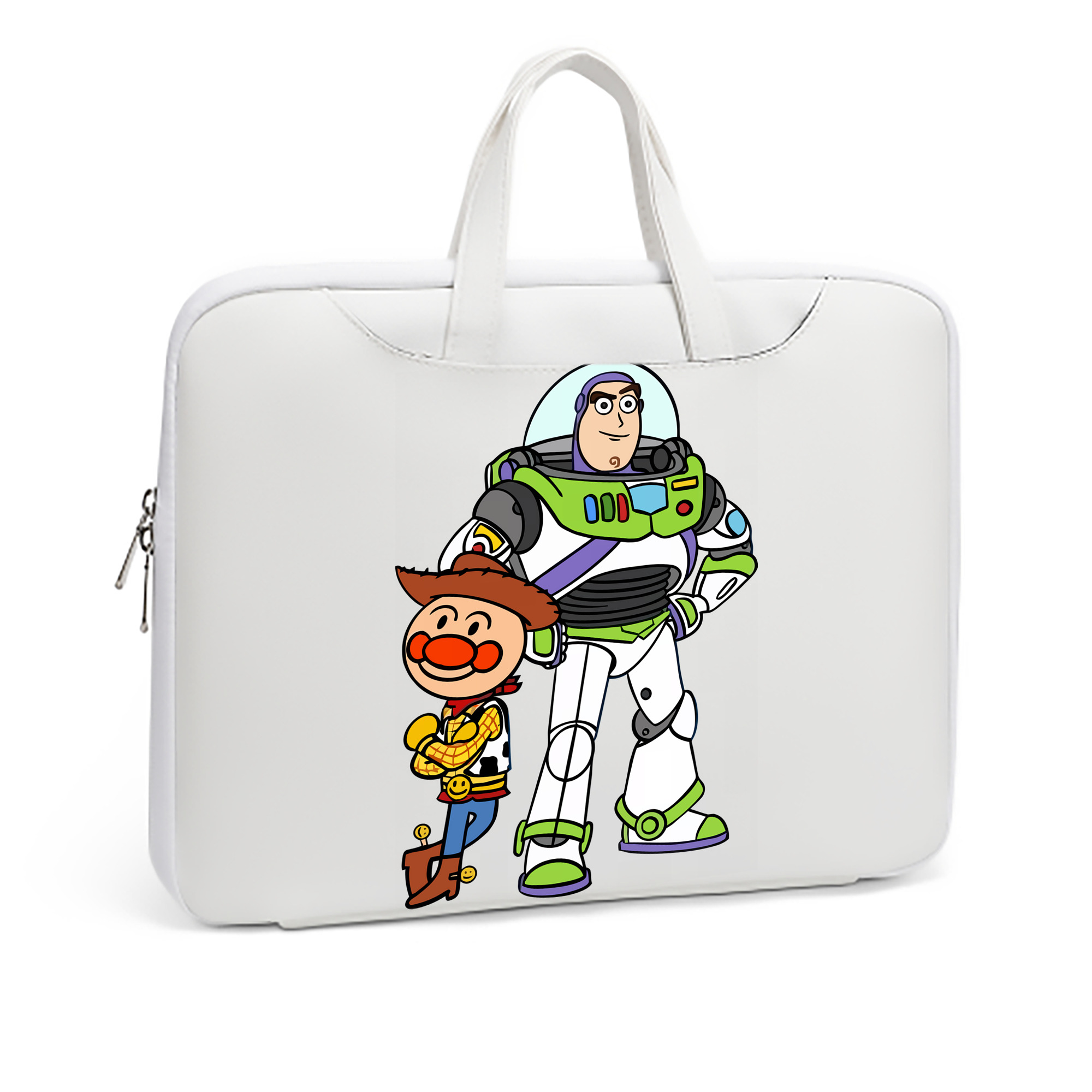（画像用） アンパンマン Anpanman レザーラップトップバッグ　ノートパソコンケース