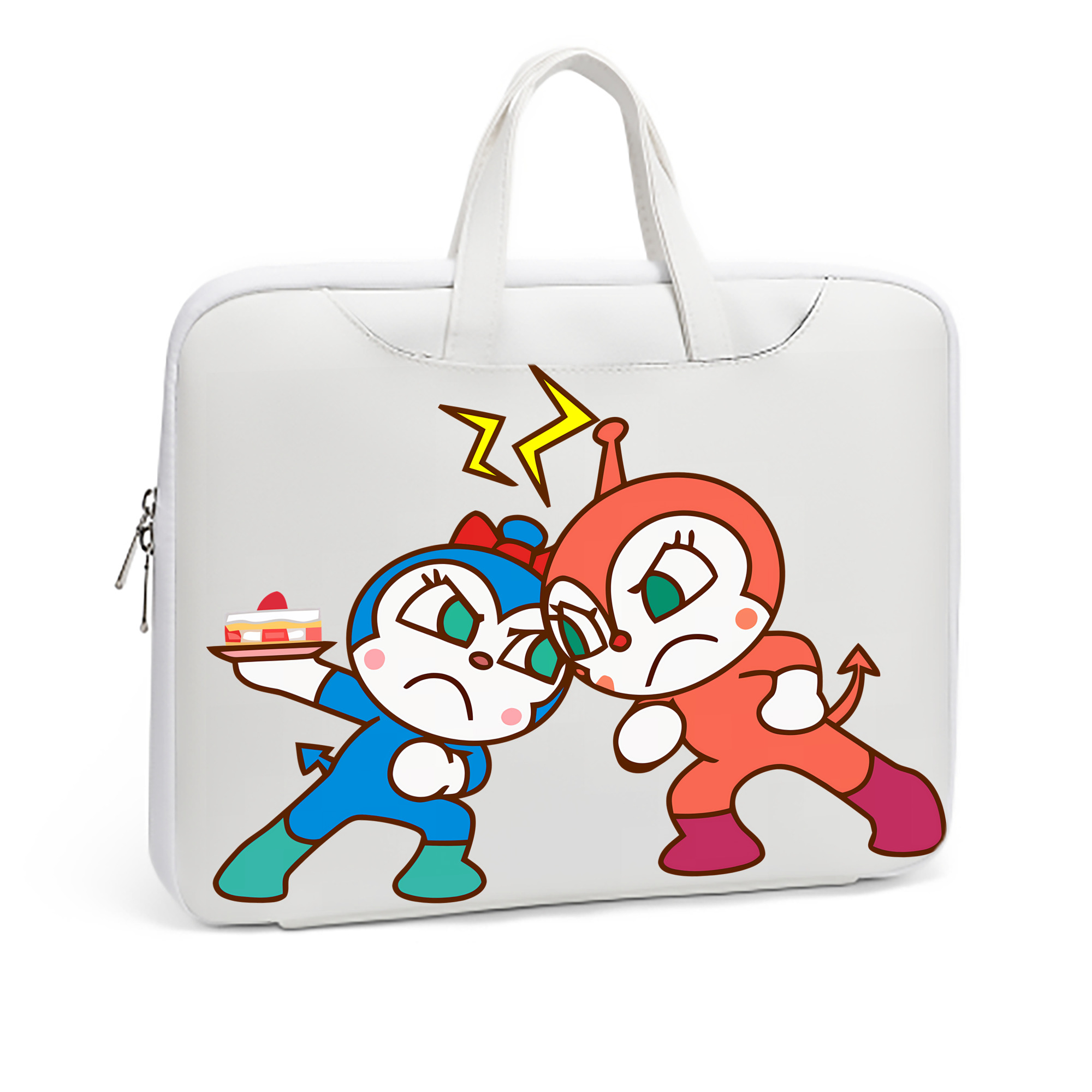 （画像用） アンパンマン Anpanman レザーラップトップバッグ　ノートパソコンケース