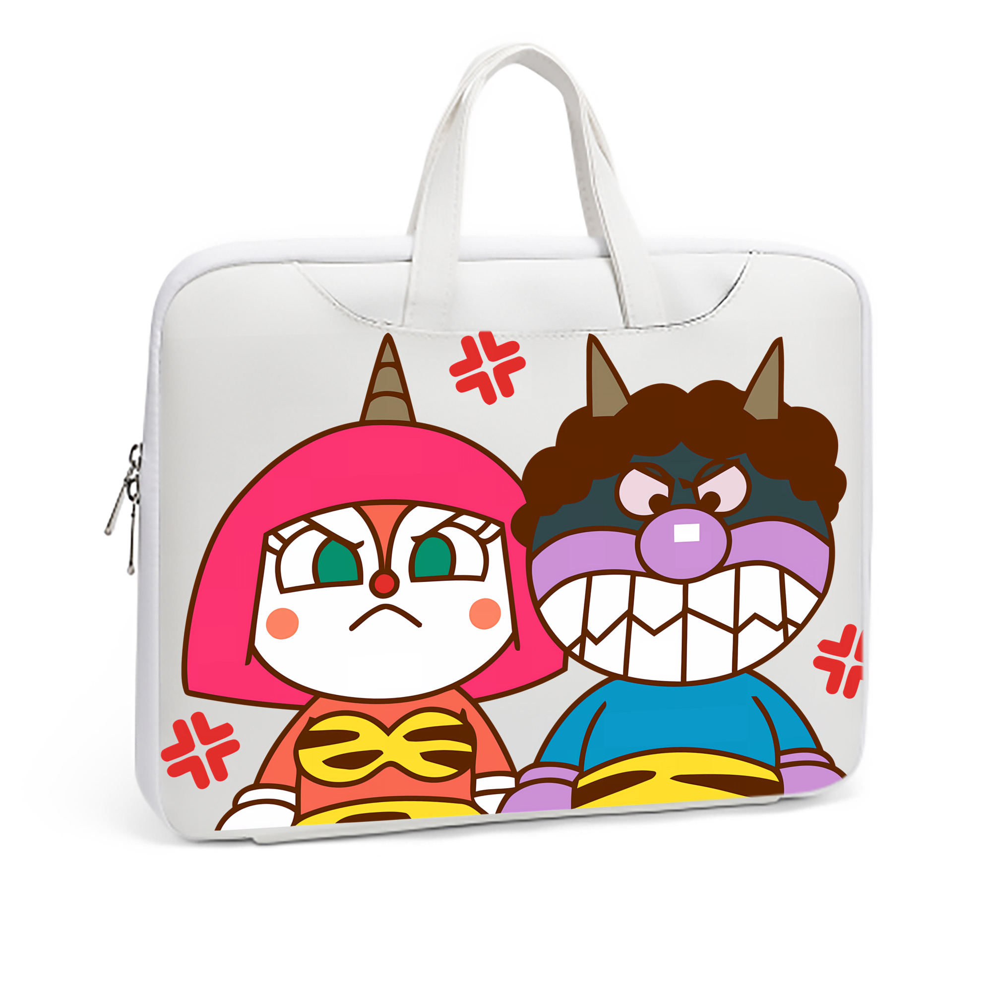 （画像用） アンパンマン Anpanman レザーラップトップバッグ　ノートパソコンケース