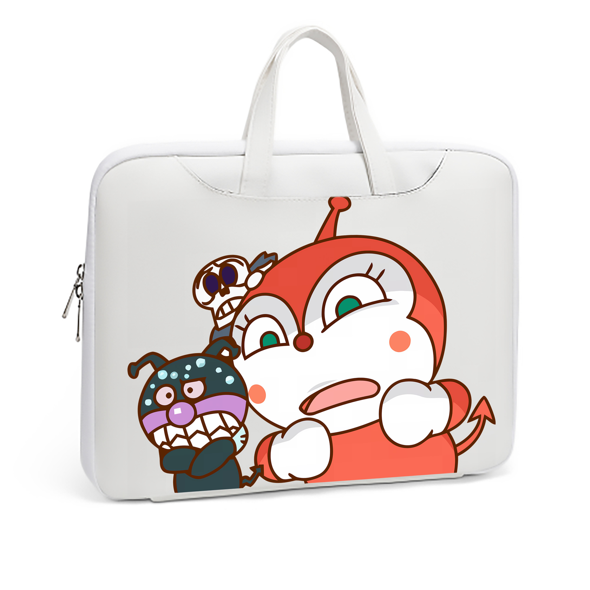 （画像用） アンパンマン Anpanman レザーラップトップバッグ　ノートパソコンケース