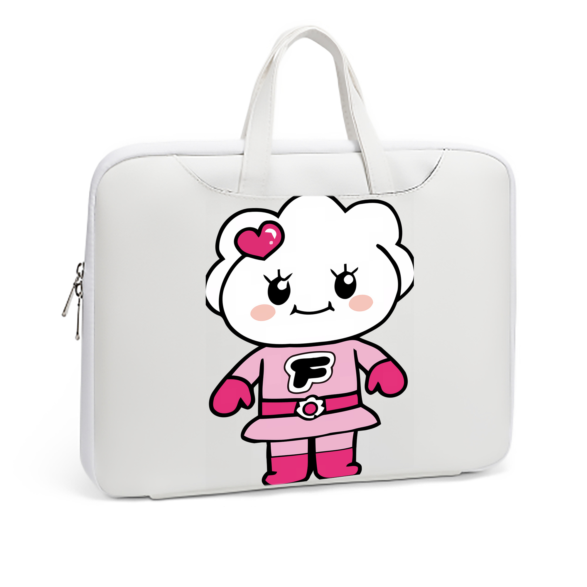 （画像用） アンパンマン Anpanman レザーラップトップバッグ　ノートパソコンケース