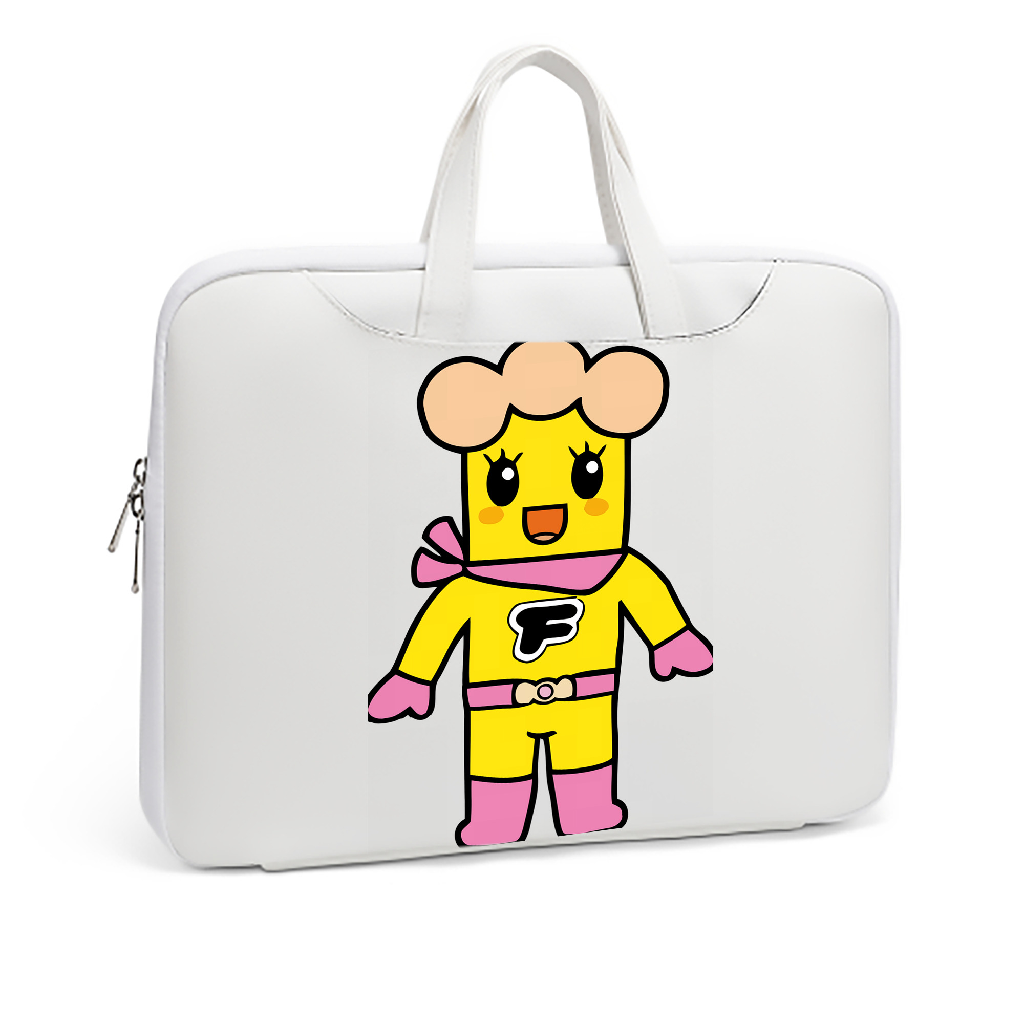 （画像用） アンパンマン Anpanman レザーラップトップバッグ　ノートパソコンケース