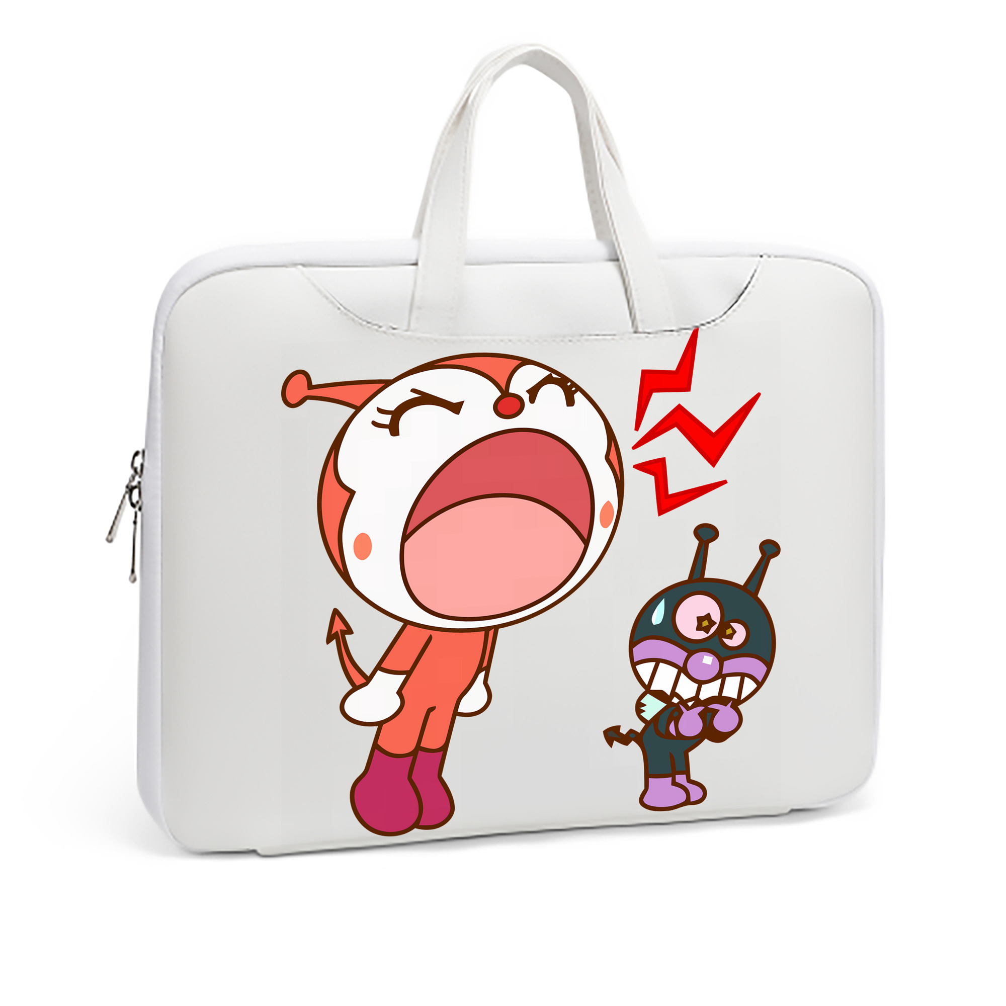 （画像用） アンパンマン Anpanman レザーラップトップバッグ　ノートパソコンケース