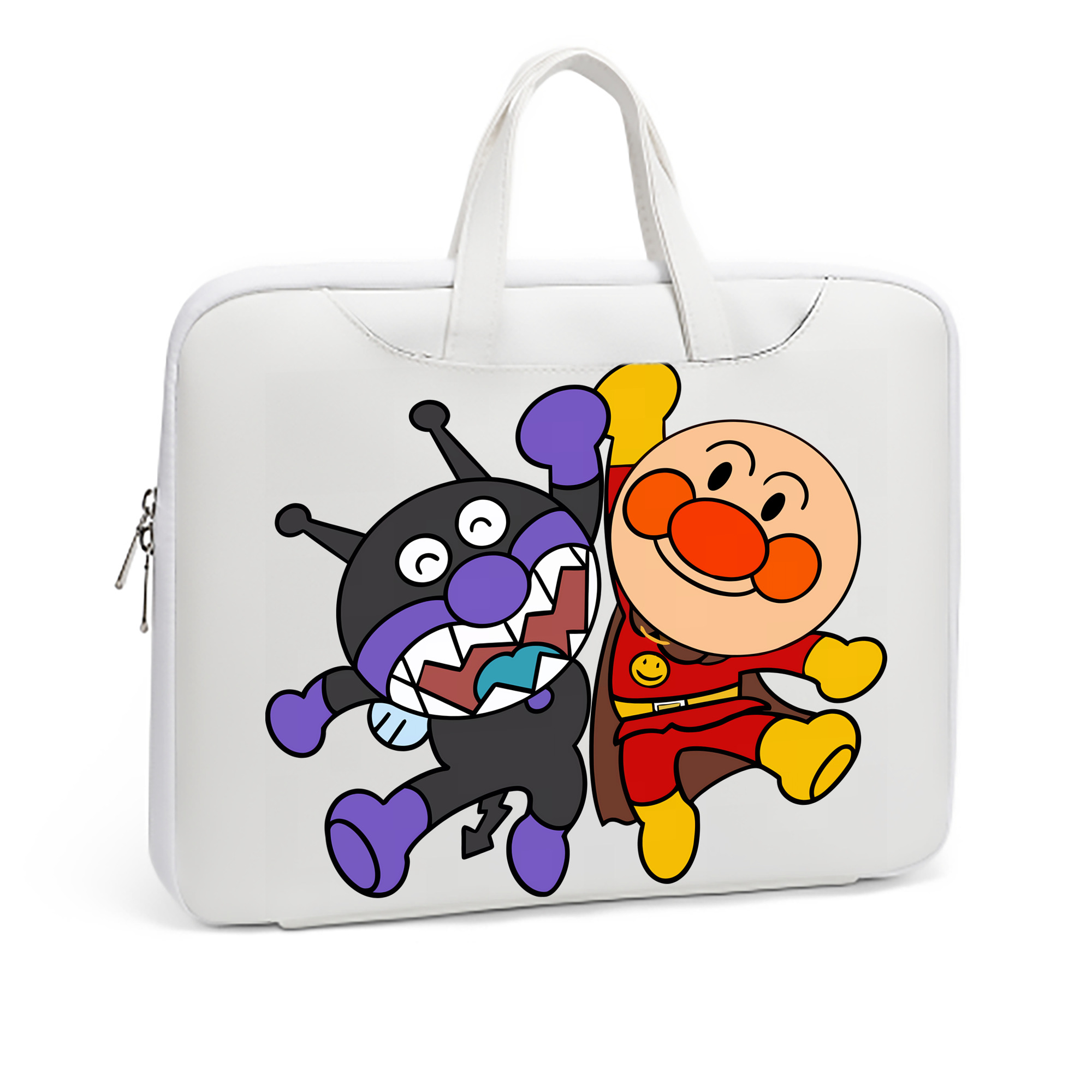 （画像用） アンパンマン Anpanman レザーラップトップバッグ　ノートパソコンケース