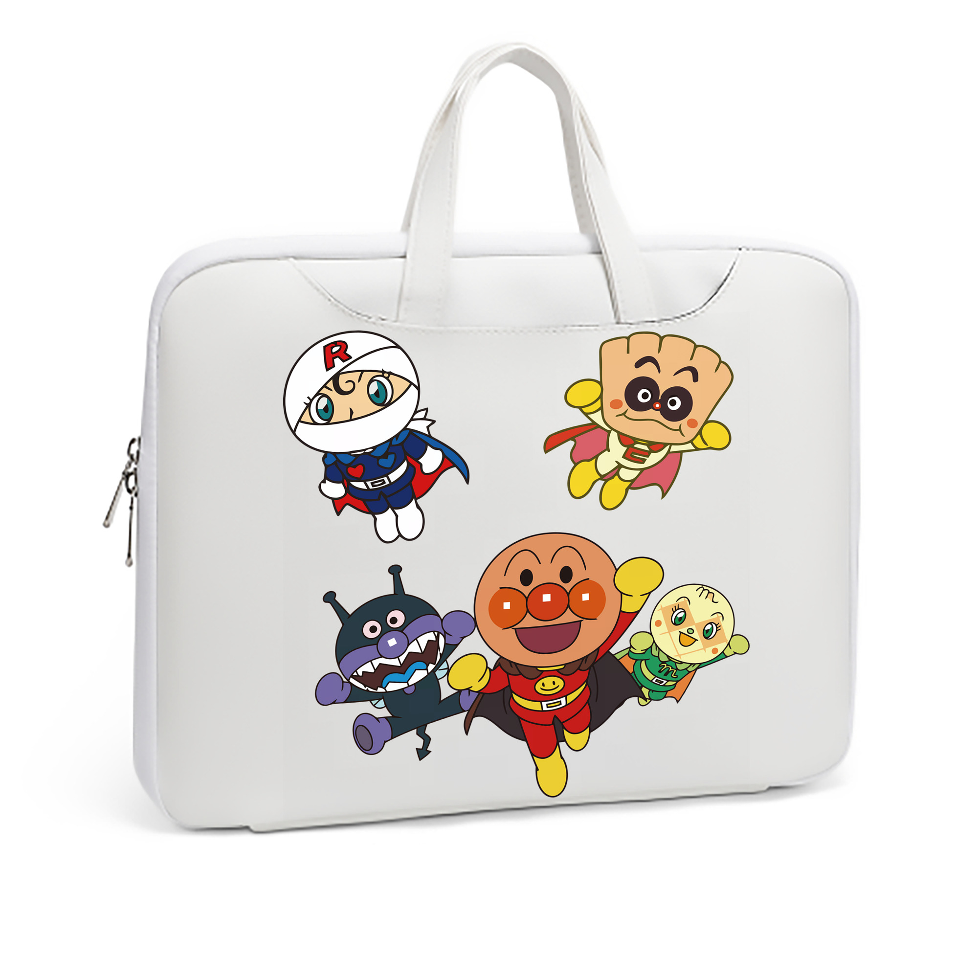 （画像用） アンパンマン Anpanman レザーラップトップバッグ　ノートパソコンケース
