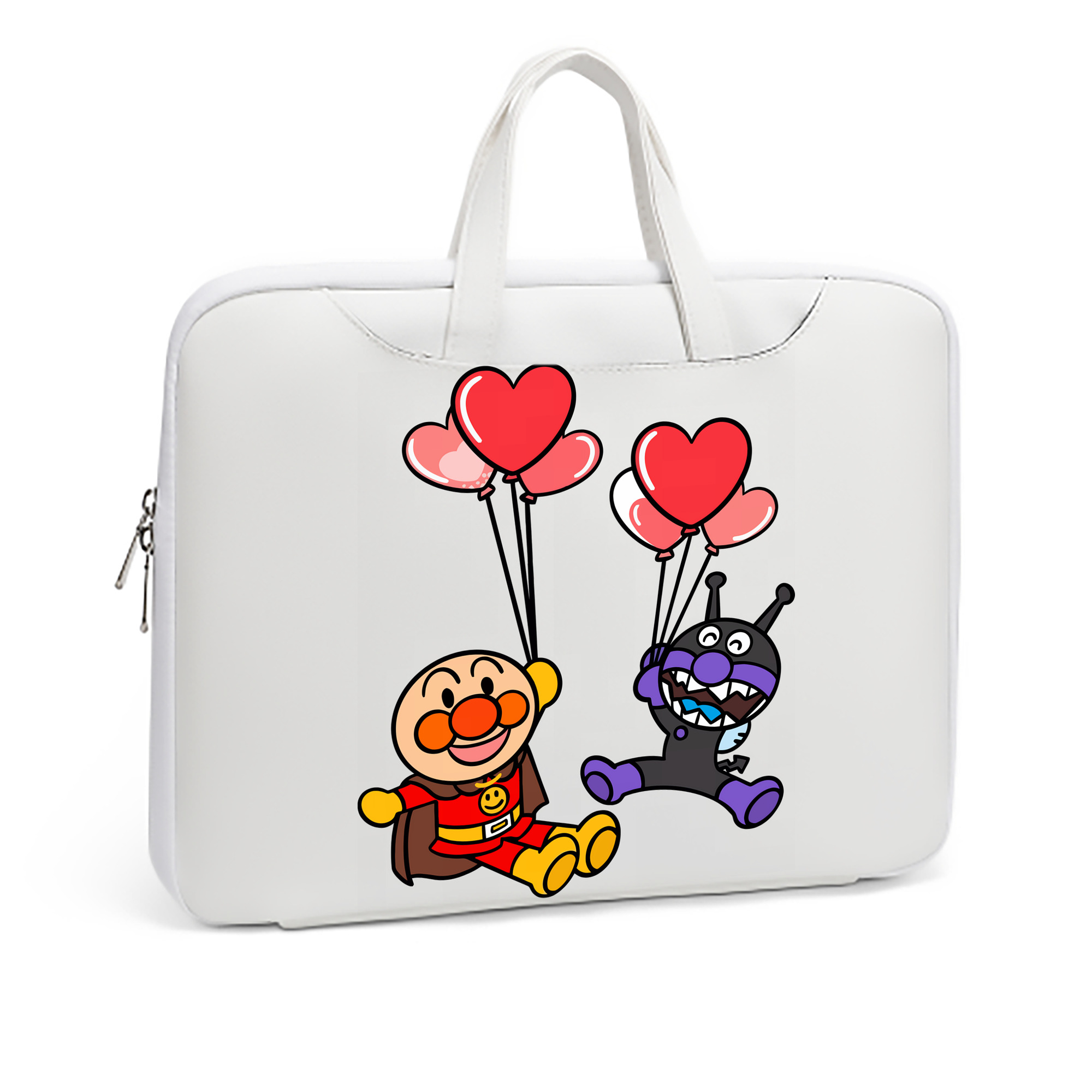 （画像用） アンパンマン Anpanman レザーラップトップバッグ　ノートパソコンケース
