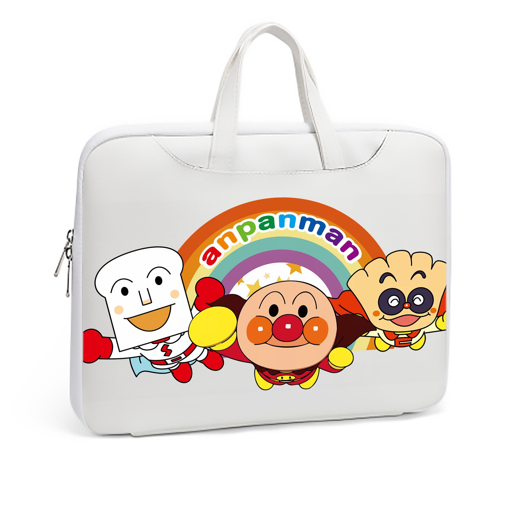 （画像用） アンパンマン Anpanman レザーラップトップバッグ　ノートパソコンケース