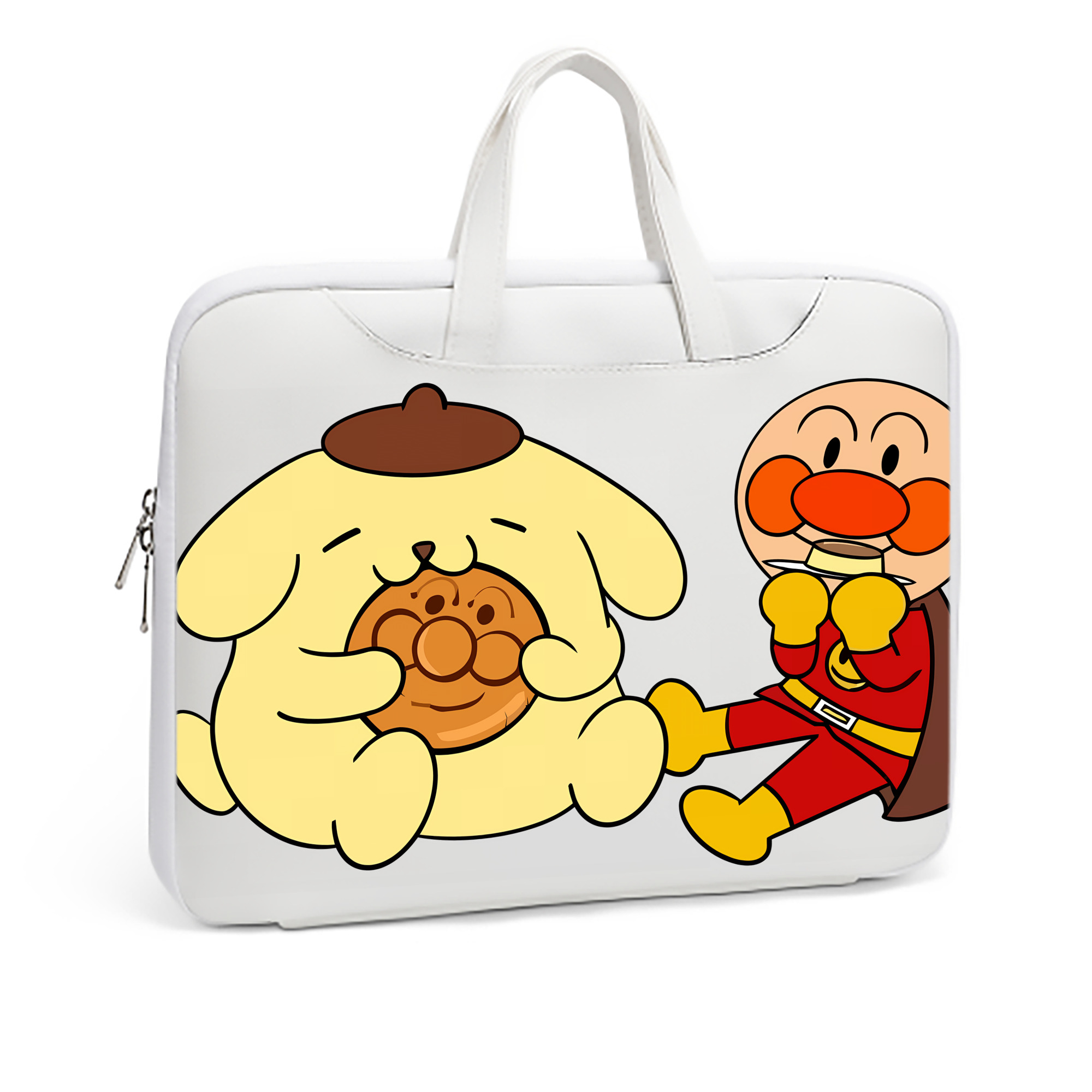 （画像用） アンパンマン Anpanman レザーラップトップバッグ　ノートパソコンケース