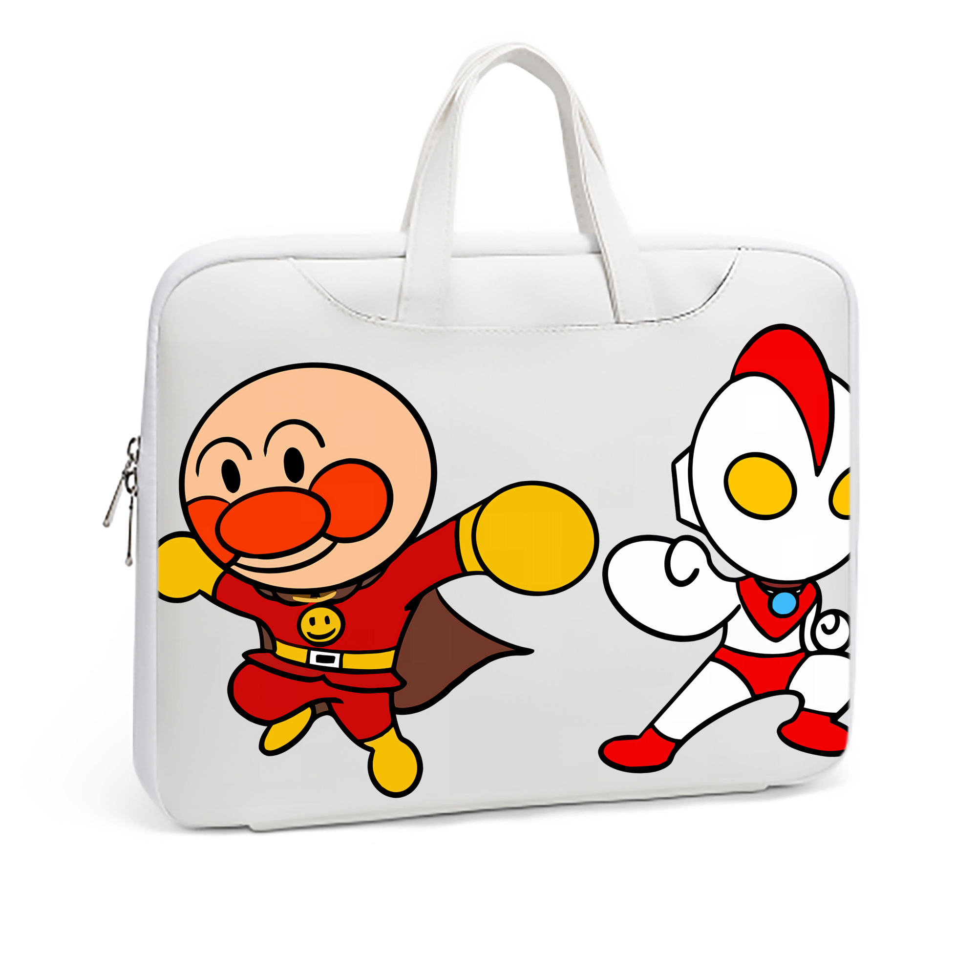 （画像用） アンパンマン Anpanman レザーラップトップバッグ　ノートパソコンケース