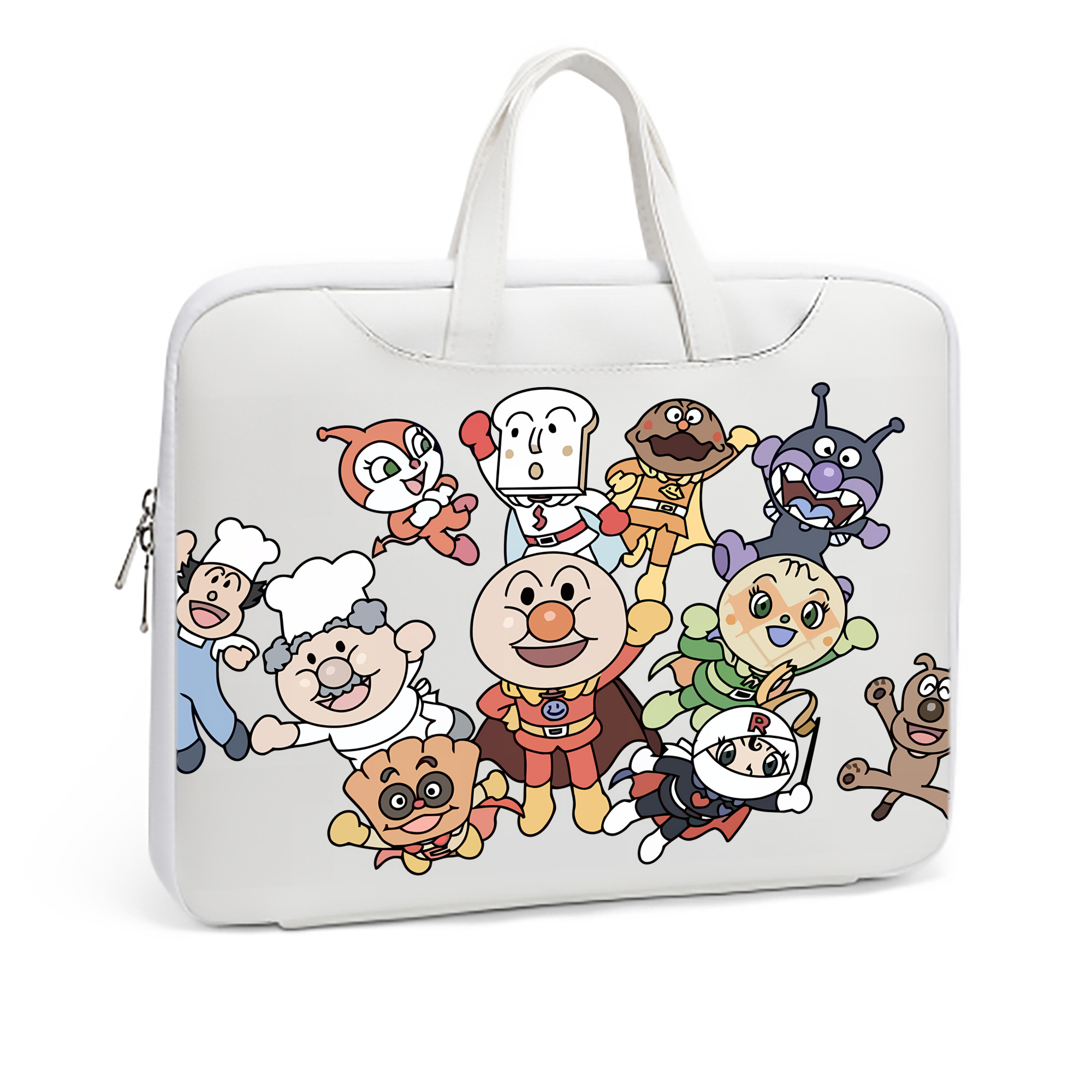 （画像用） アンパンマン Anpanman レザーラップトップバッグ　ノートパソコンケース
