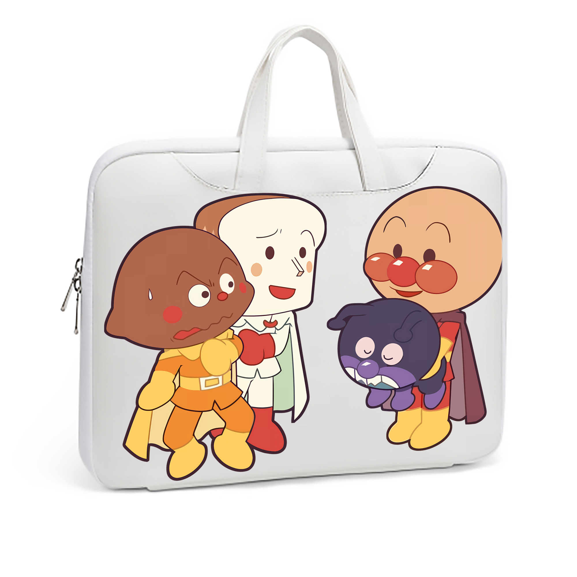 （画像用） アンパンマン Anpanman レザーラップトップバッグ　ノートパソコンケース