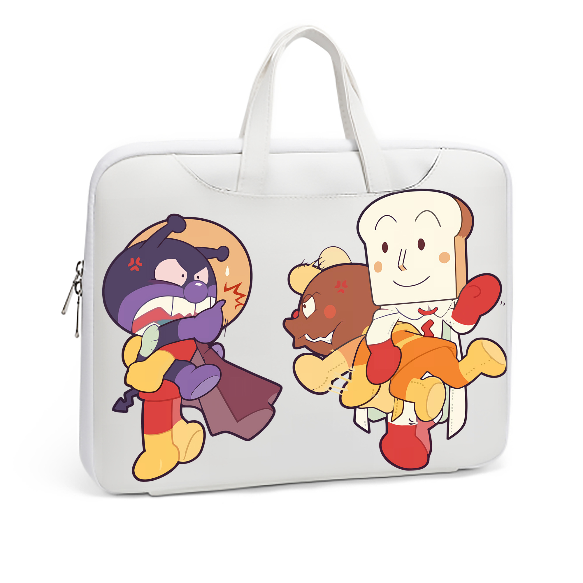 （画像用） アンパンマン Anpanman レザーラップトップバッグ　ノートパソコンケース