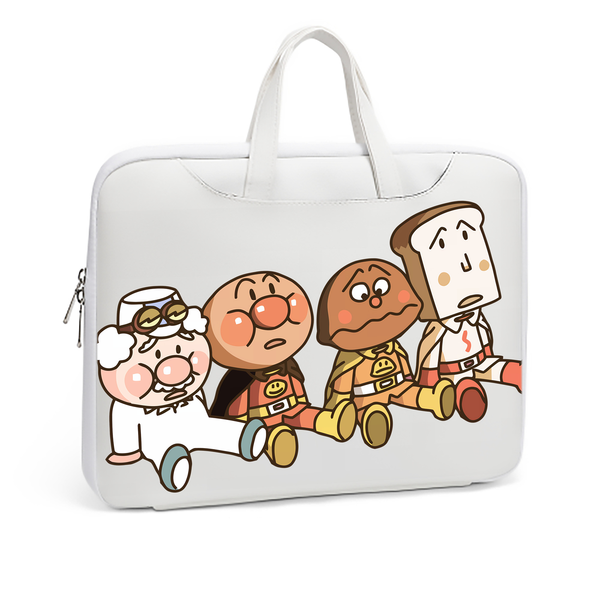 （画像用） アンパンマン Anpanman レザーラップトップバッグ　ノートパソコンケース