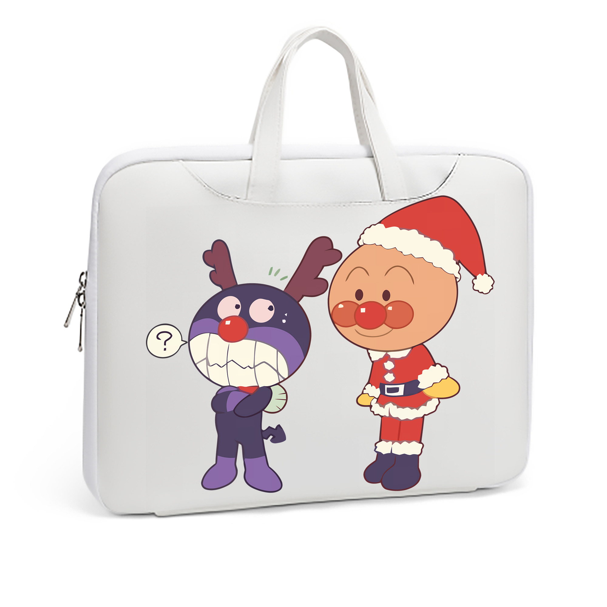 （画像用） アンパンマン Anpanman レザーラップトップバッグ　ノートパソコンケース