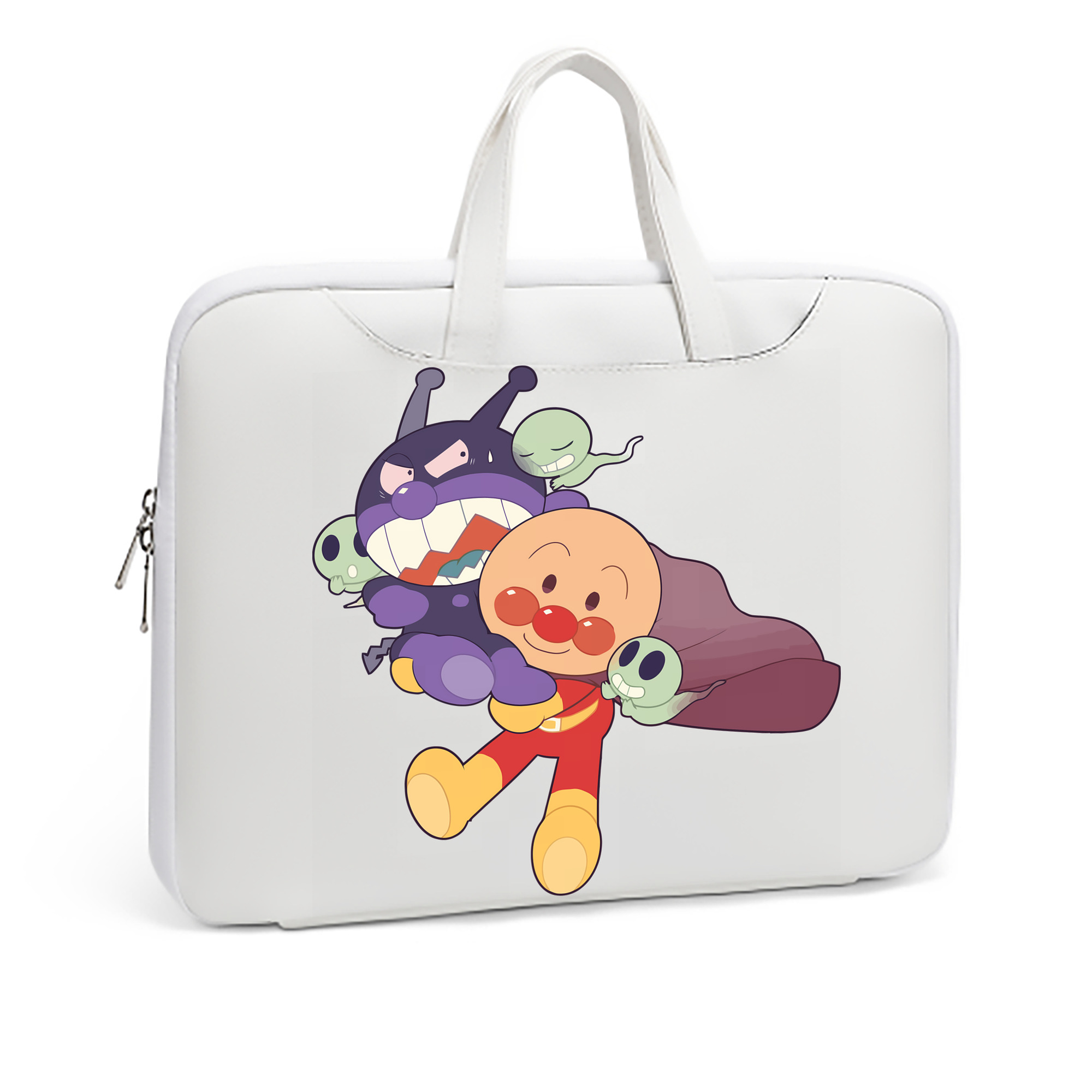 （画像用） アンパンマン Anpanman レザーラップトップバッグ　ノートパソコンケース