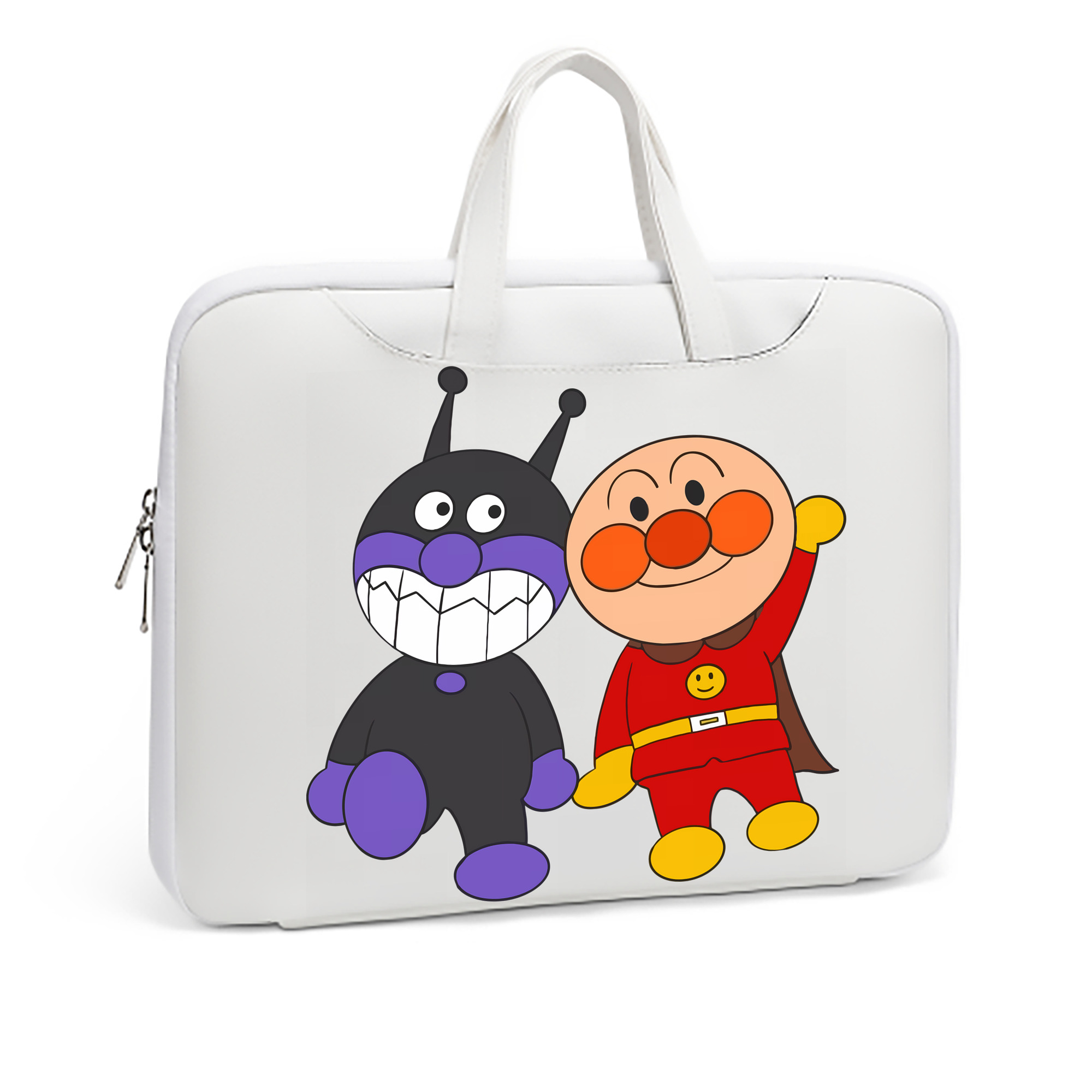 （画像用） アンパンマン Anpanman レザーラップトップバッグ　ノートパソコンケース