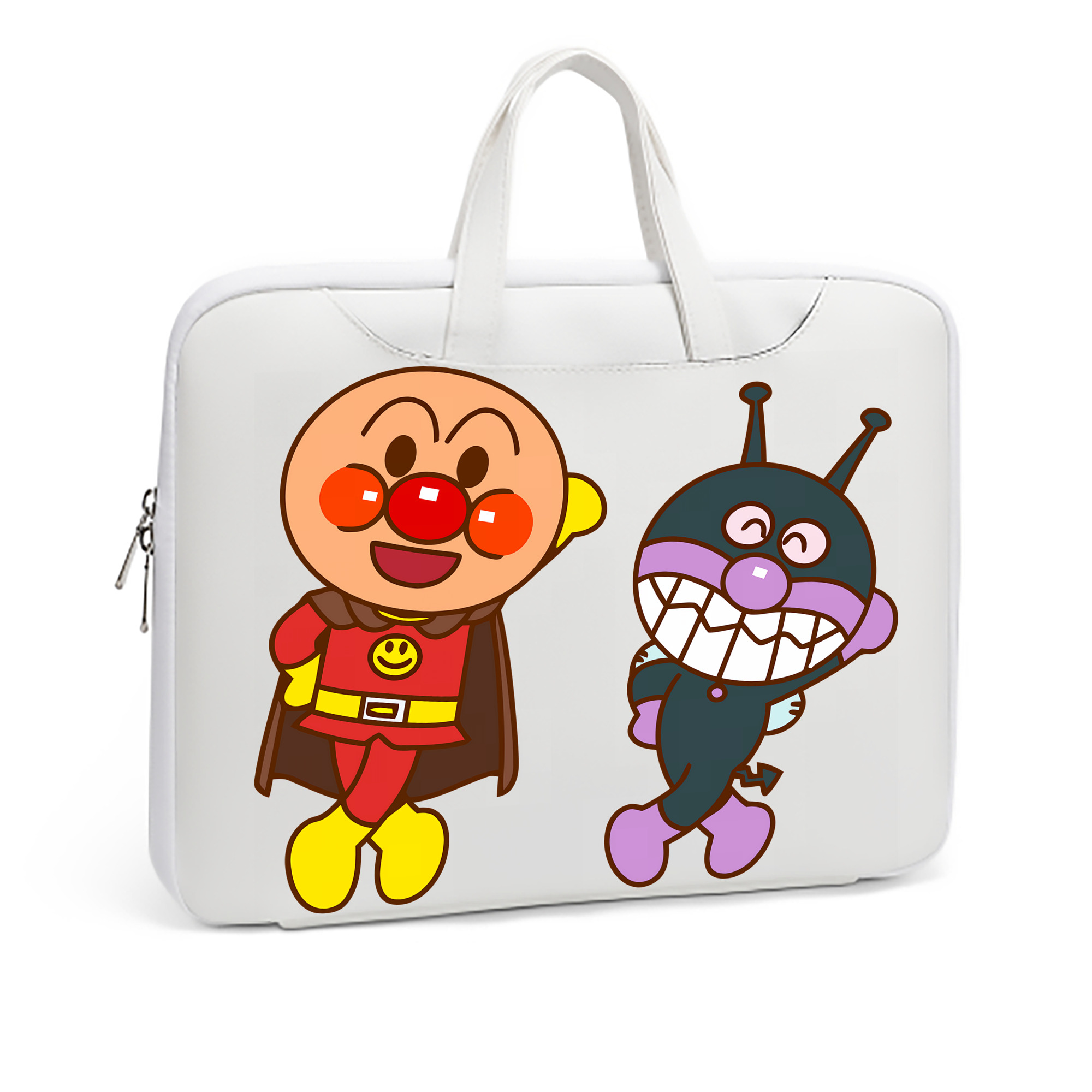（画像用） アンパンマン Anpanman レザーラップトップバッグ　ノートパソコンケース
