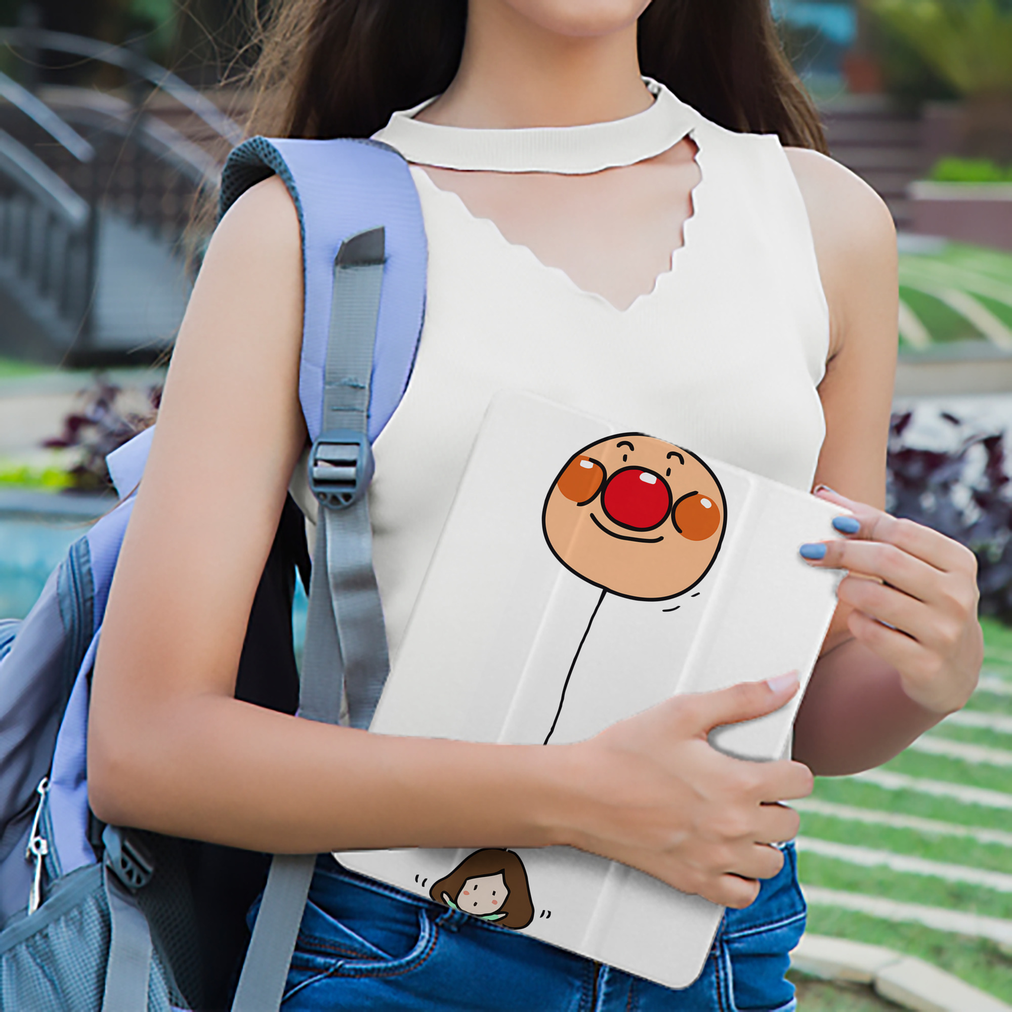 アンパンマン Anpanman IPad ケース ペン収納付き 三つ折りスタンド PUレザー×シリコン 対応機種9.5/10.5/10.9インチ