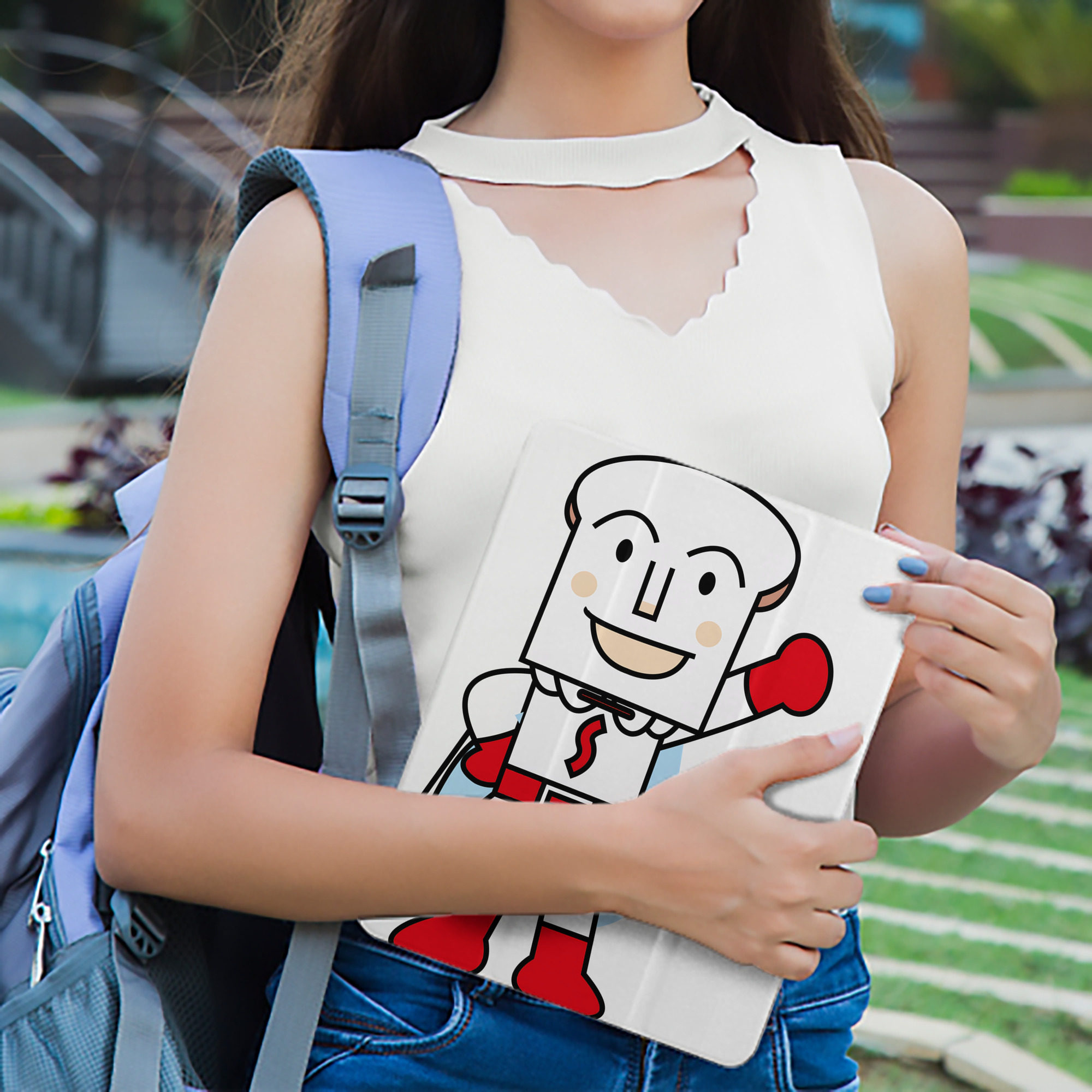 アンパンマン Anpanman IPad ケース ペン収納付き 三つ折りスタンド PUレザー×シリコン 対応機種9.5/10.5/10.9インチ