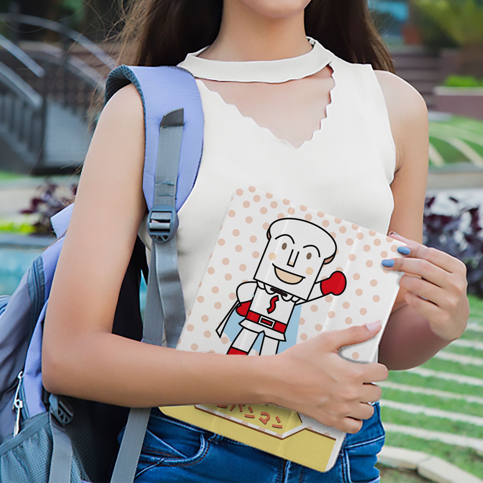 アンパンマン Anpanman IPad ケース ペン収納付き 三つ折りスタンド PUレザー×シリコン 対応機種9.5/10.5/10.9インチ