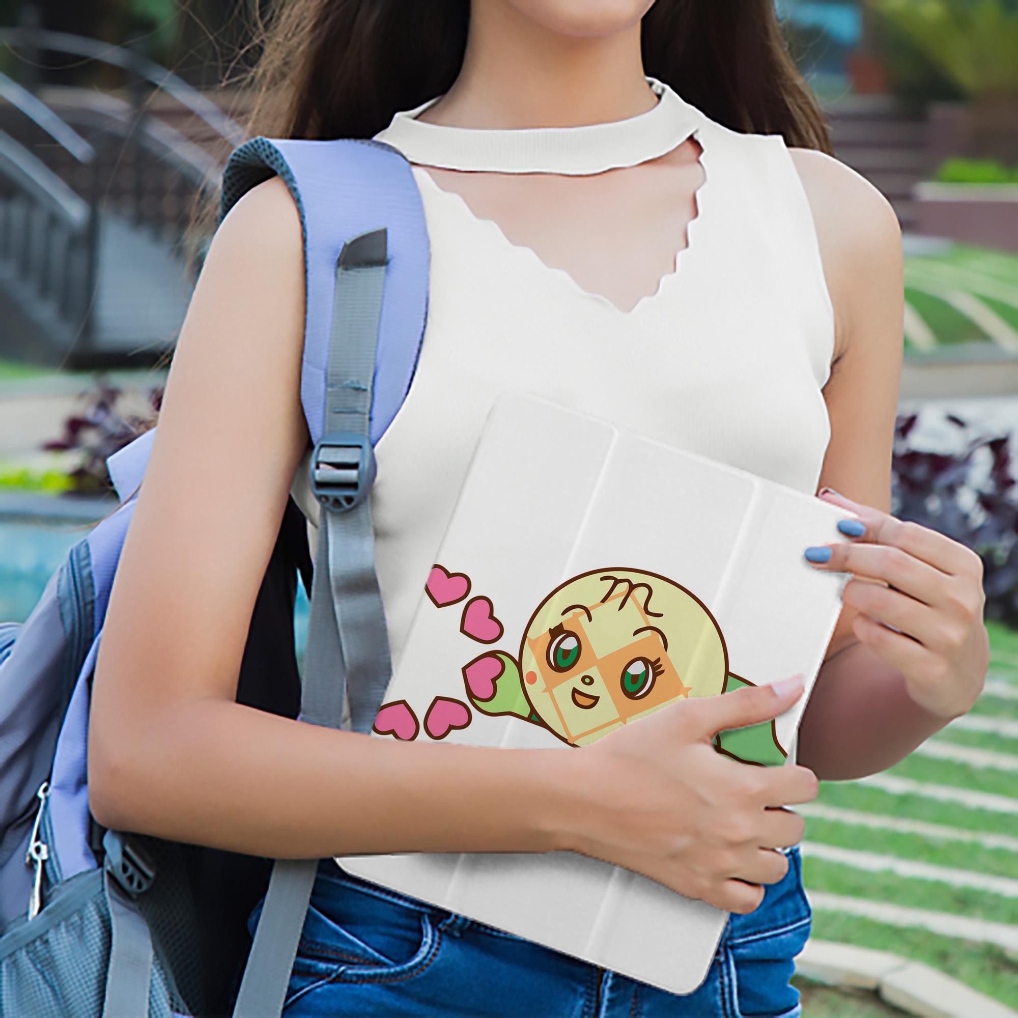 アンパンマン Anpanman IPad ケース ペン収納付き 三つ折りスタンド PUレザー×シリコン 対応機種9.5/10.5/10.9インチ