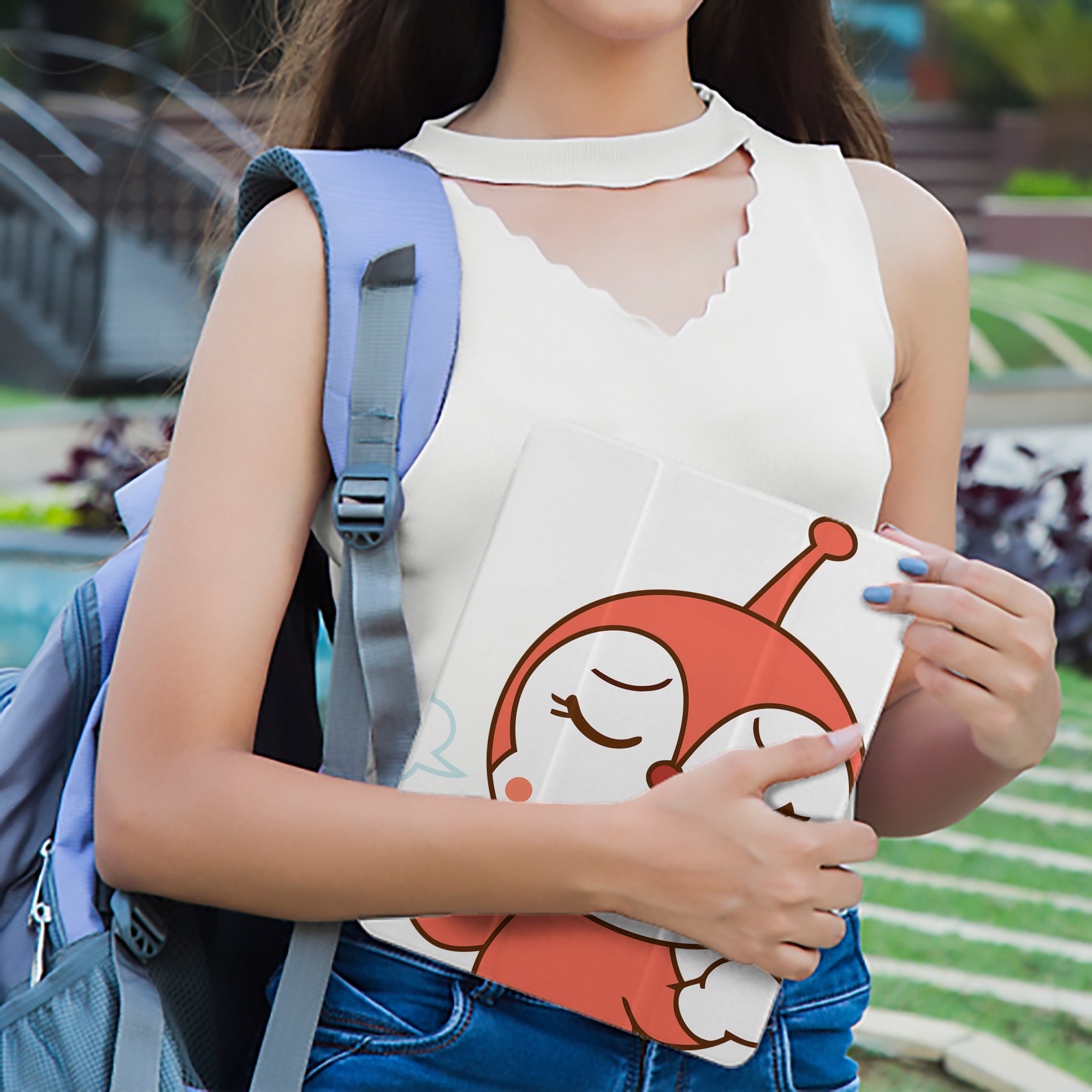 アンパンマン Anpanman IPad ケース ペン収納付き 三つ折りスタンド PUレザー×シリコン 対応機種9.5/10.5/10.9インチ