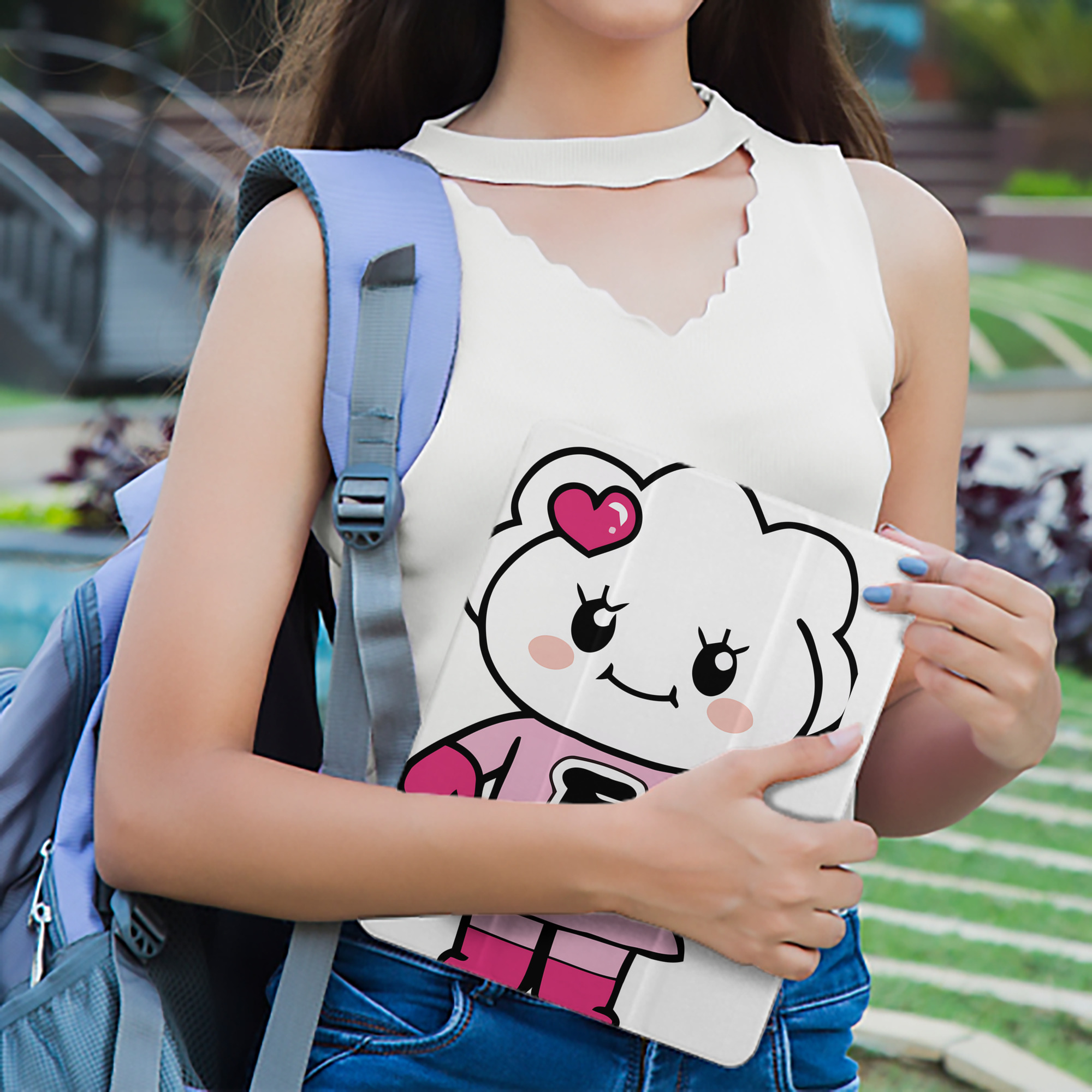 アンパンマン Anpanman IPad ケース ペン収納付き 三つ折りスタンド PUレザー×シリコン 対応機種9.5/10.5/10.9インチ
