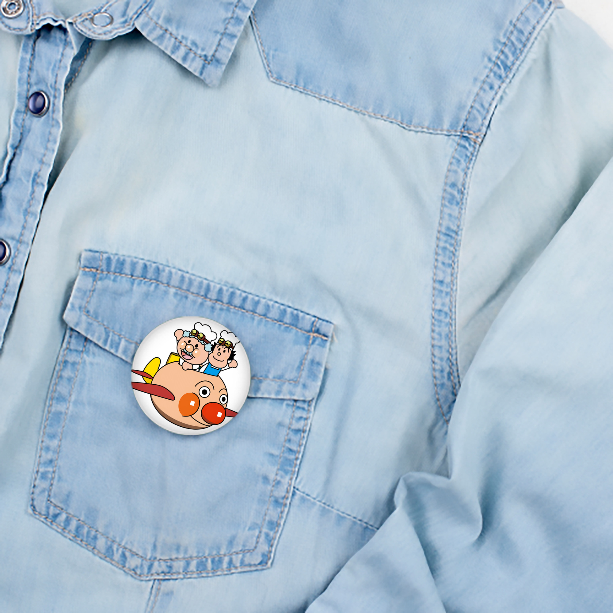 アンパンマン Anpanman 6cm 缶バッジ 複数セット