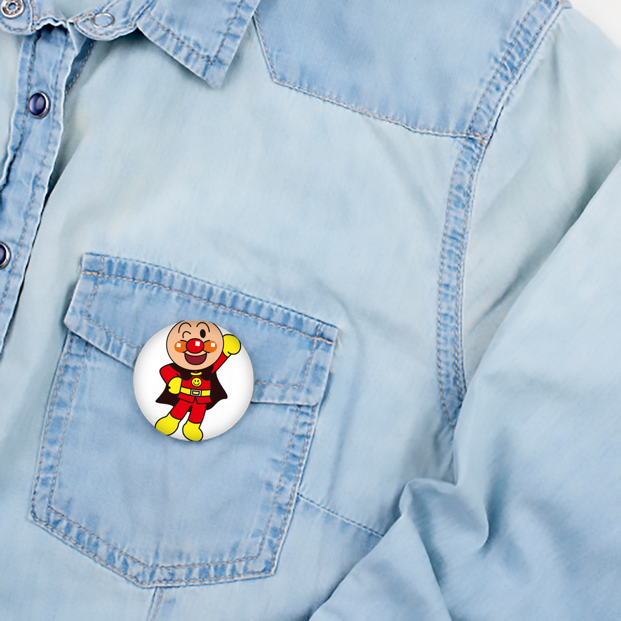 アンパンマン Anpanman 6cm 缶バッジ 複数セット