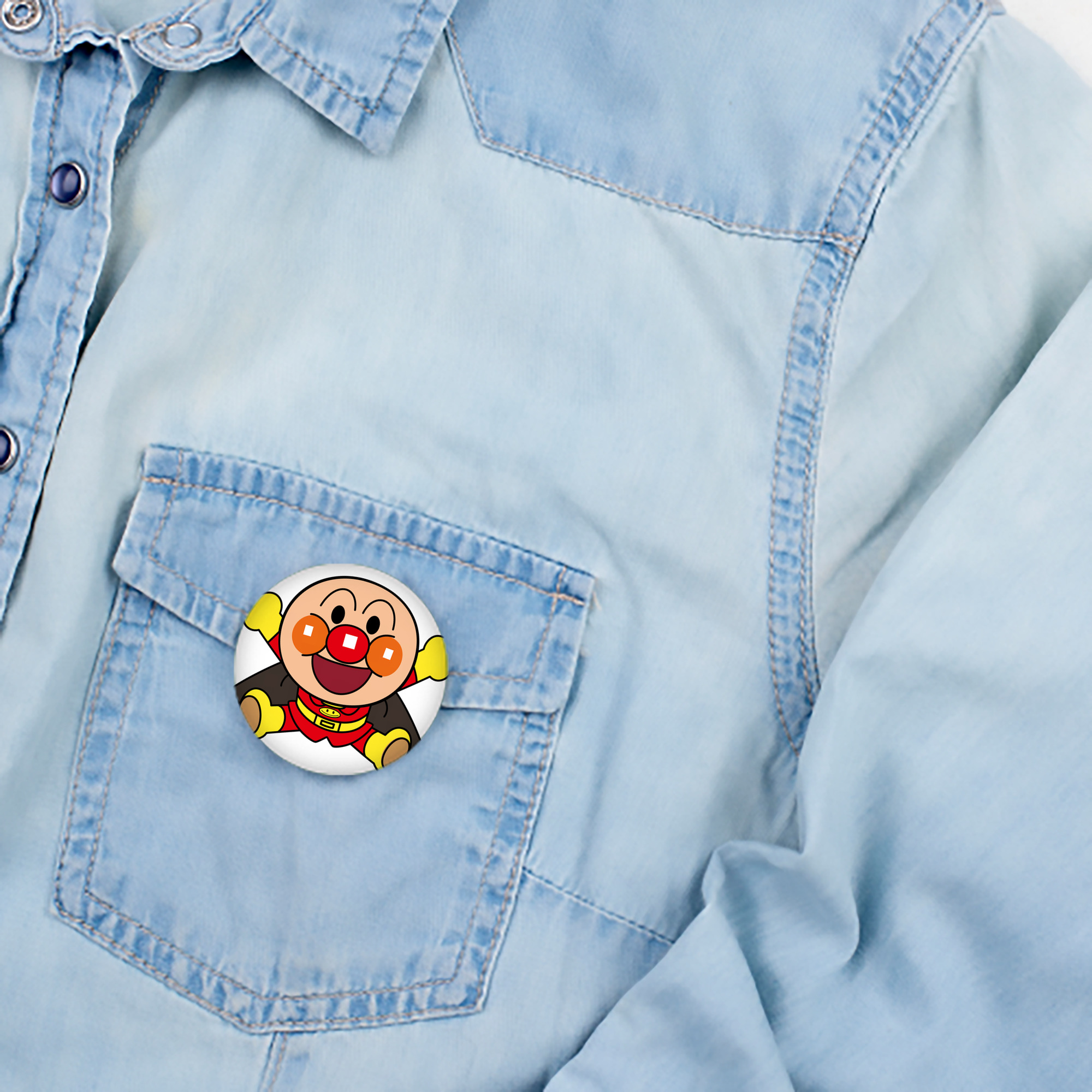 アンパンマン Anpanman 6cm 缶バッジ 複数セット