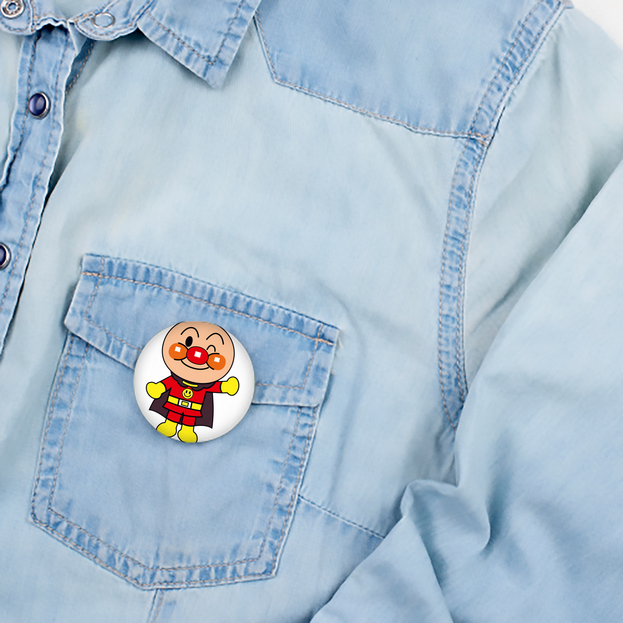 アンパンマン Anpanman 6cm 缶バッジ 複数セット