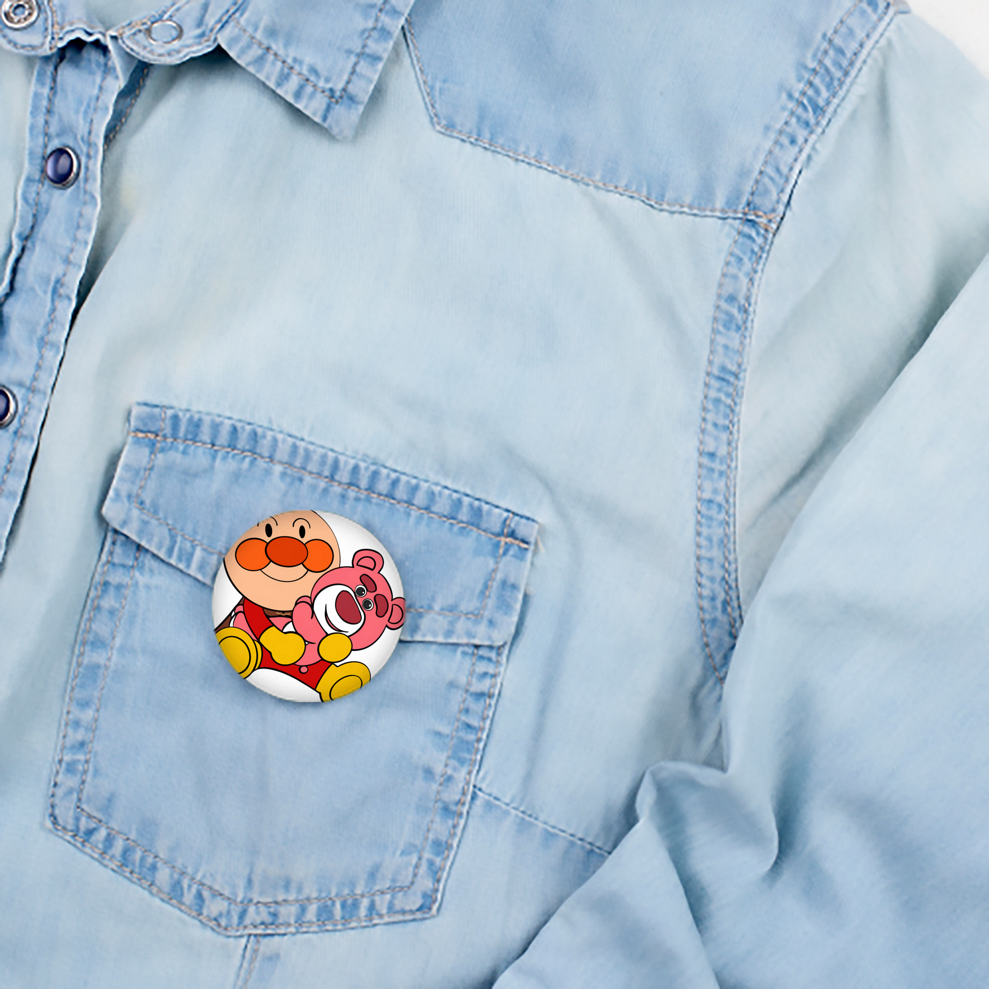 アンパンマン Anpanman 6cm 缶バッジ 複数セット