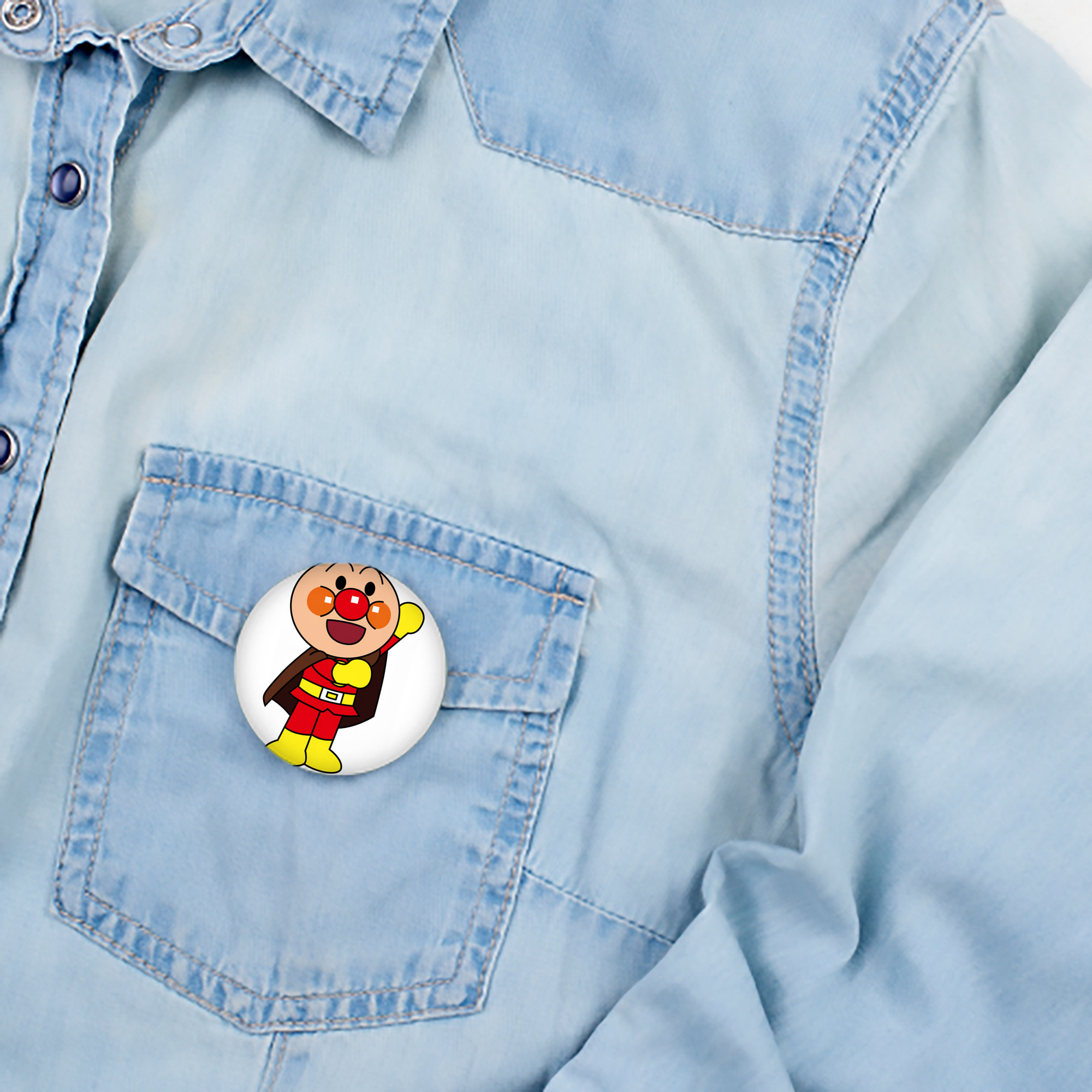 アンパンマン Anpanman 6cm 缶バッジ 複数セット