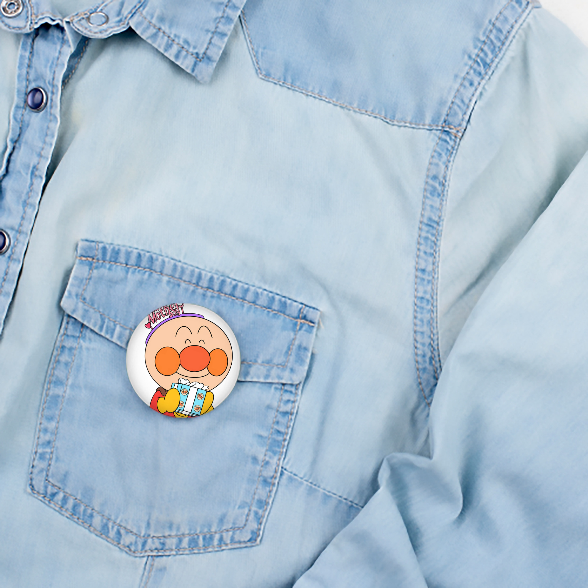 アンパンマン Anpanman 6cm 缶バッジ 複数セット