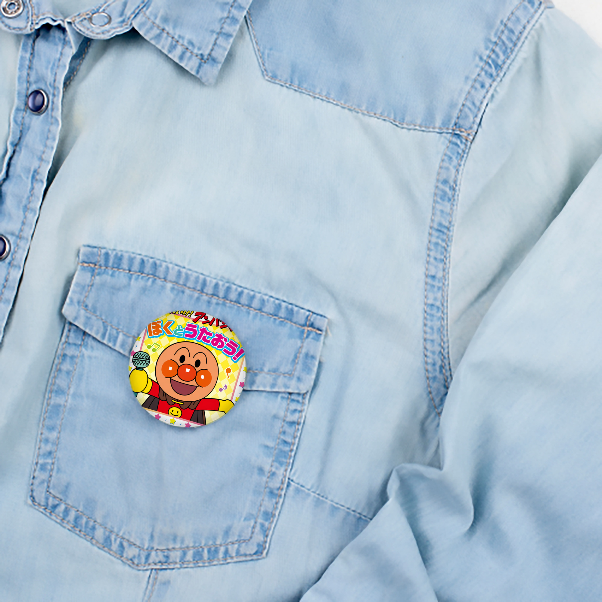 アンパンマン Anpanman 6cm 缶バッジ 複数セット