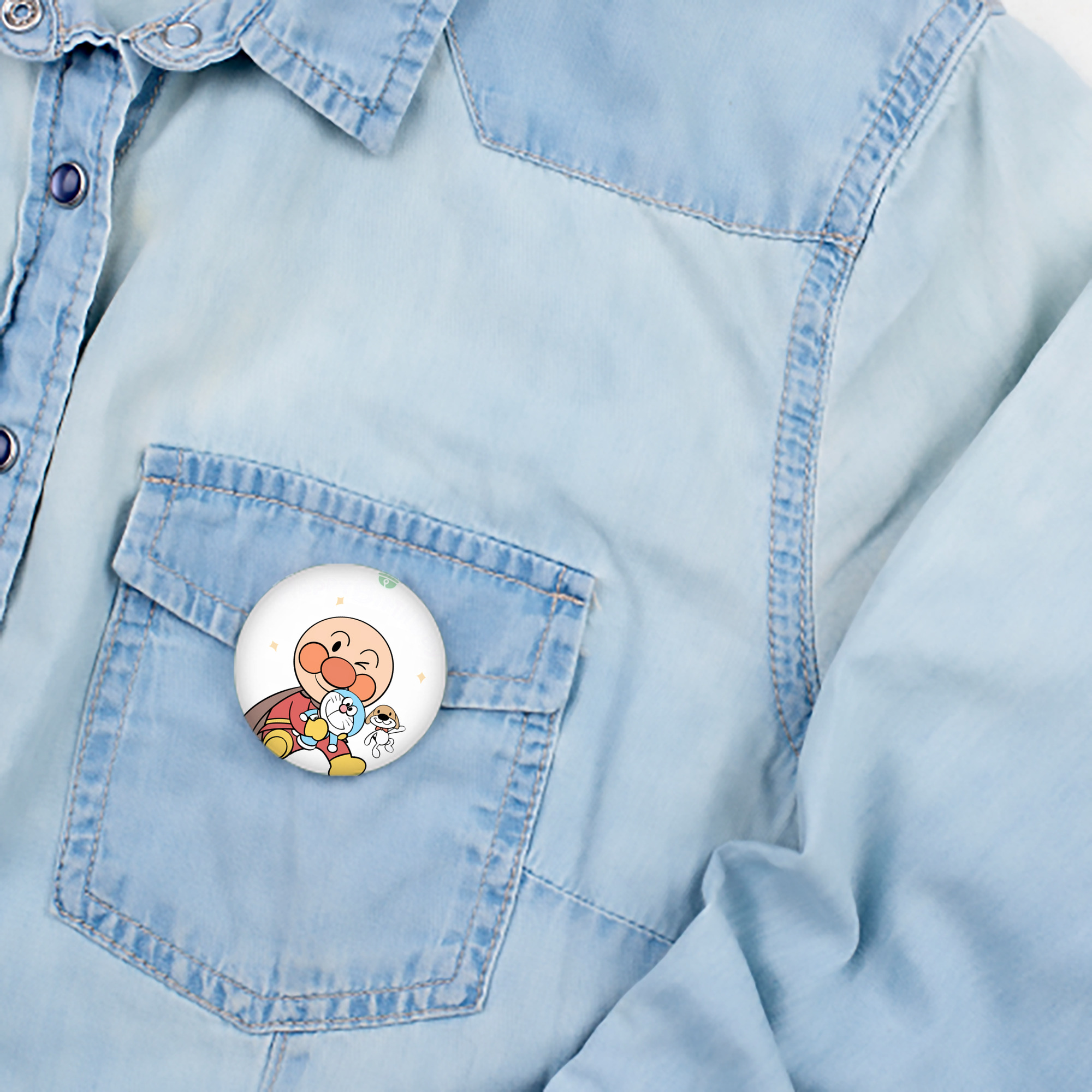 アンパンマン Anpanman 6cm 缶バッジ 複数セット