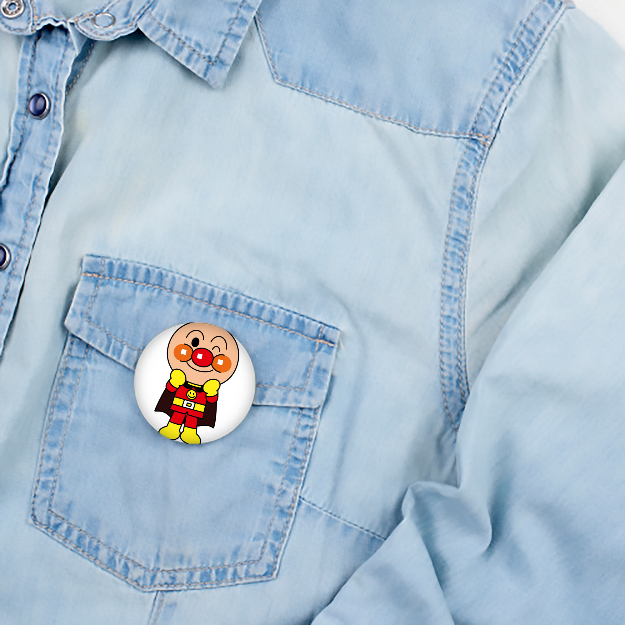アンパンマン Anpanman 6cm 缶バッジ 複数セット