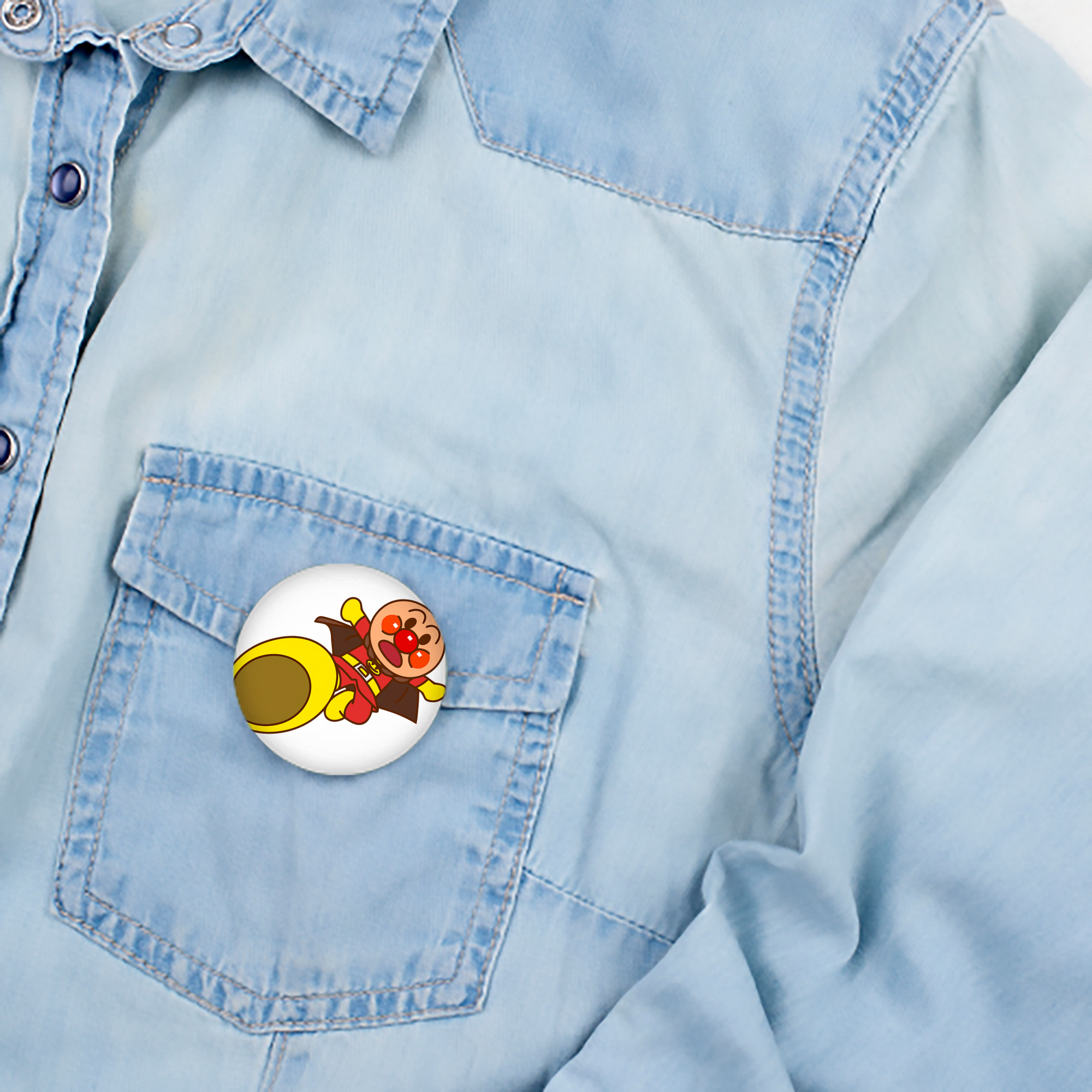 アンパンマン Anpanman 6cm 缶バッジ 複数セット