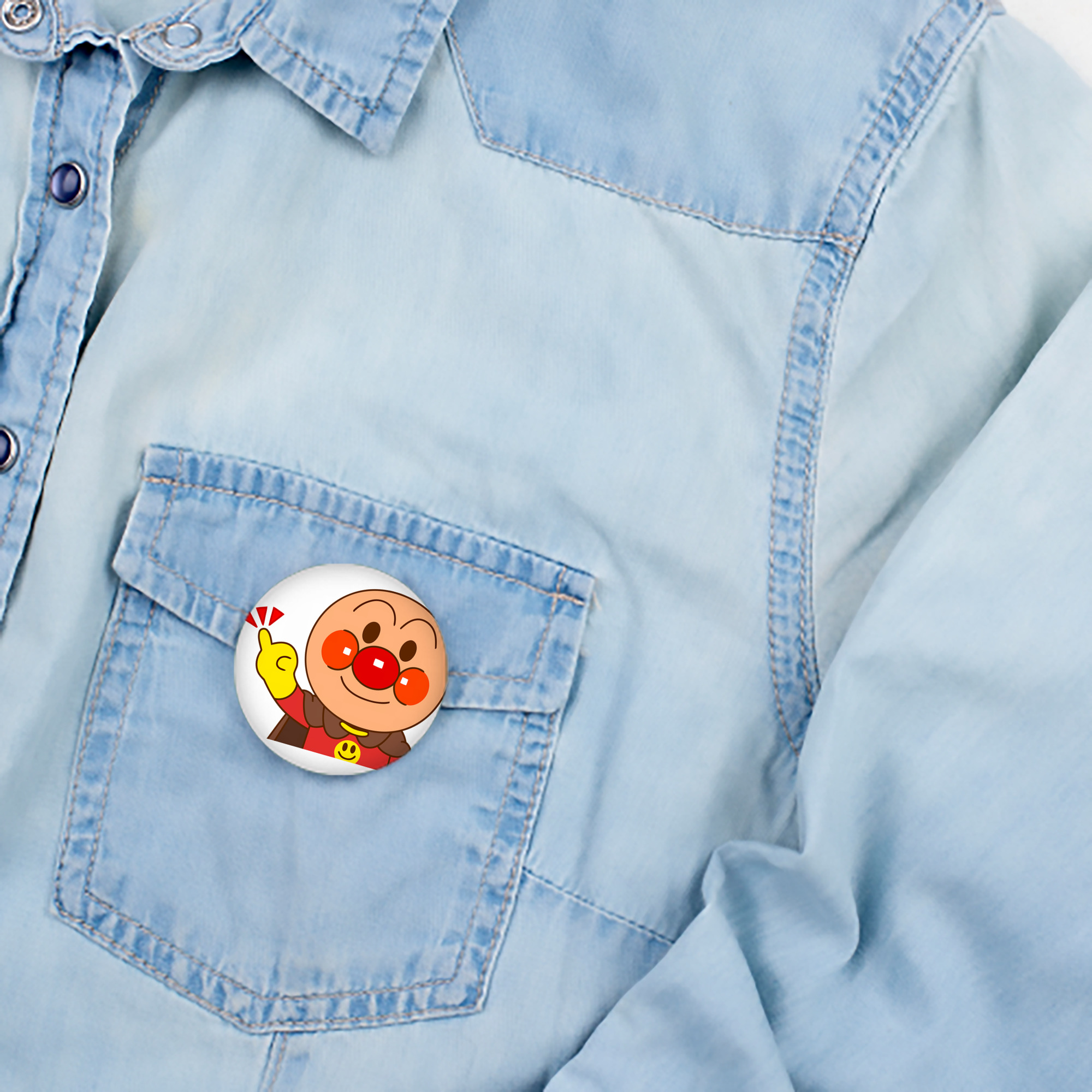 アンパンマン Anpanman 6cm 缶バッジ 複数セット