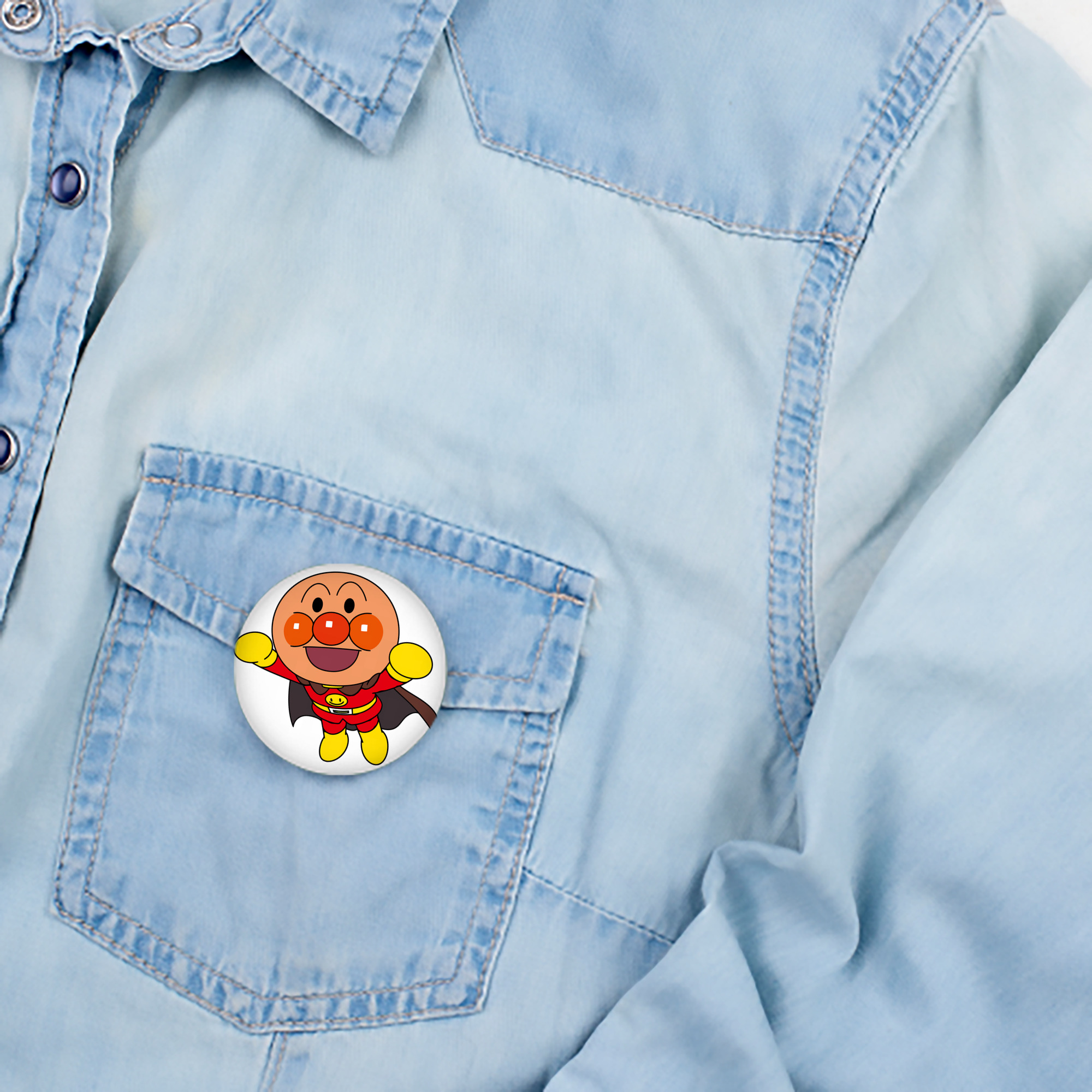 アンパンマン Anpanman 6cm 缶バッジ 複数セット