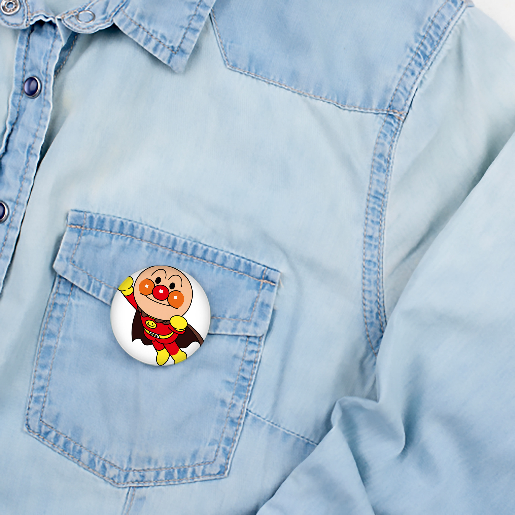 アンパンマン Anpanman 6cm 缶バッジ 複数セット