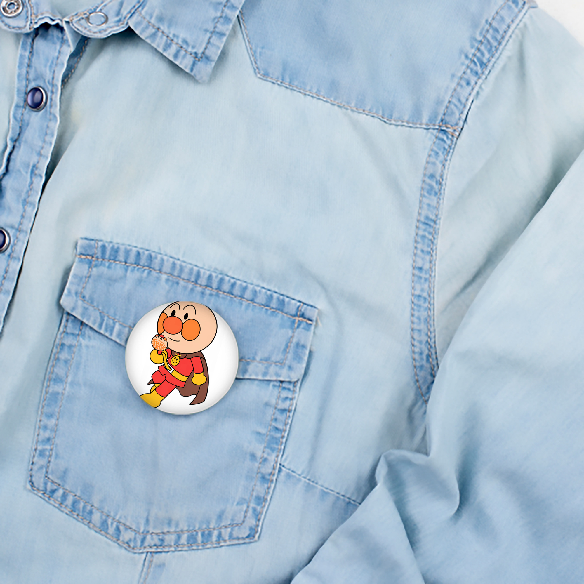 アンパンマン Anpanman 6cm 缶バッジ 複数セット