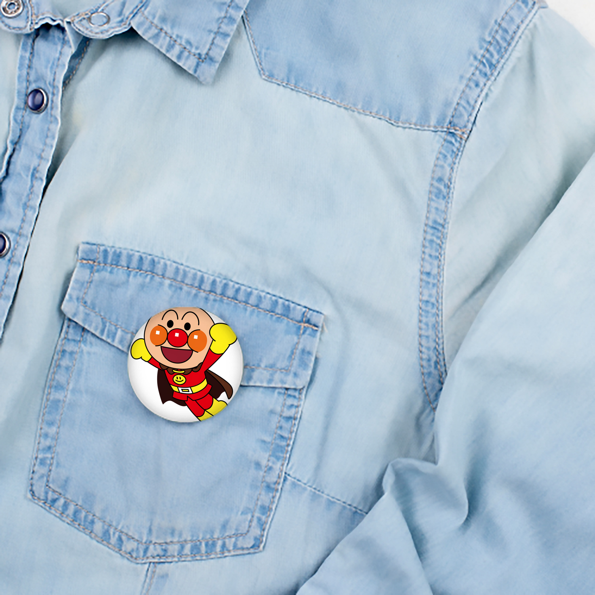 アンパンマン Anpanman 6cm 缶バッジ 複数セット