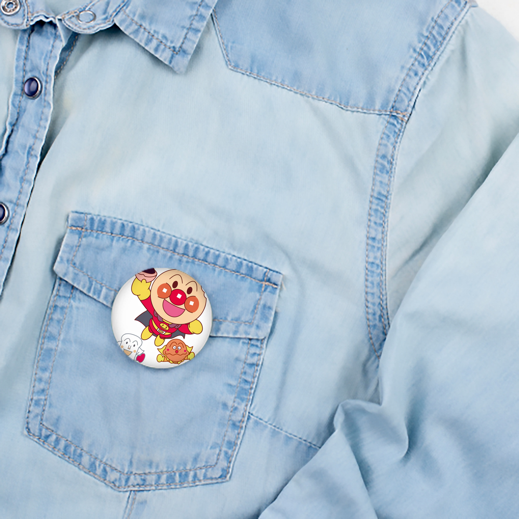 アンパンマン Anpanman 6cm 缶バッジ 複数セット