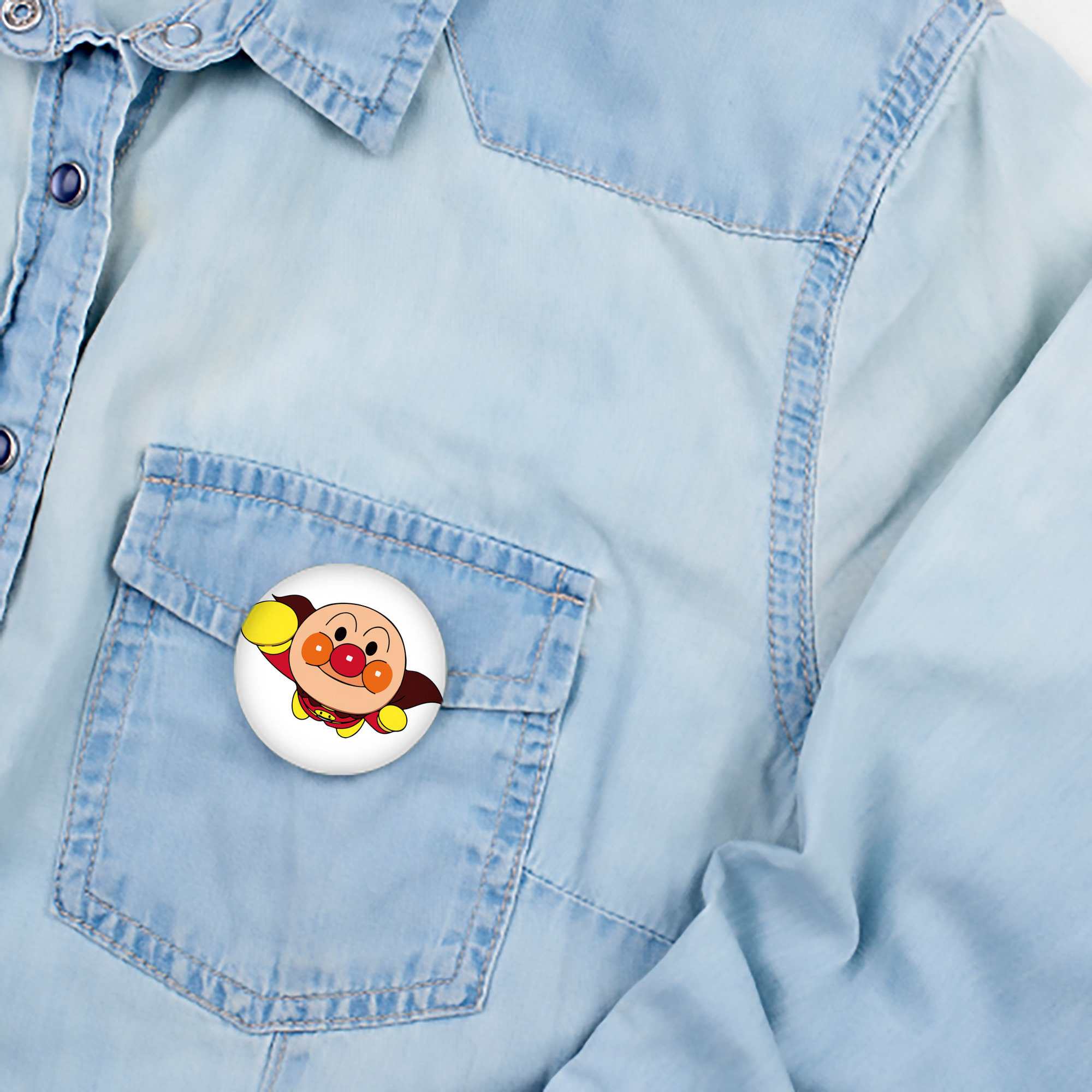 アンパンマン Anpanman 6cm 缶バッジ 複数セット