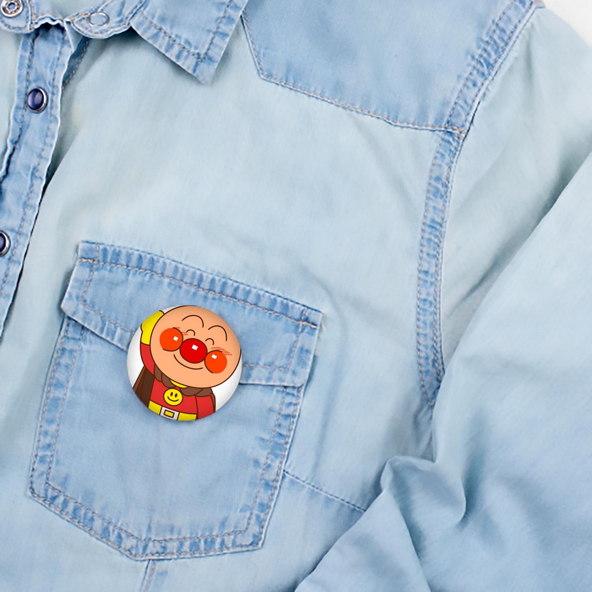 アンパンマン Anpanman 6cm 缶バッジ 複数セット