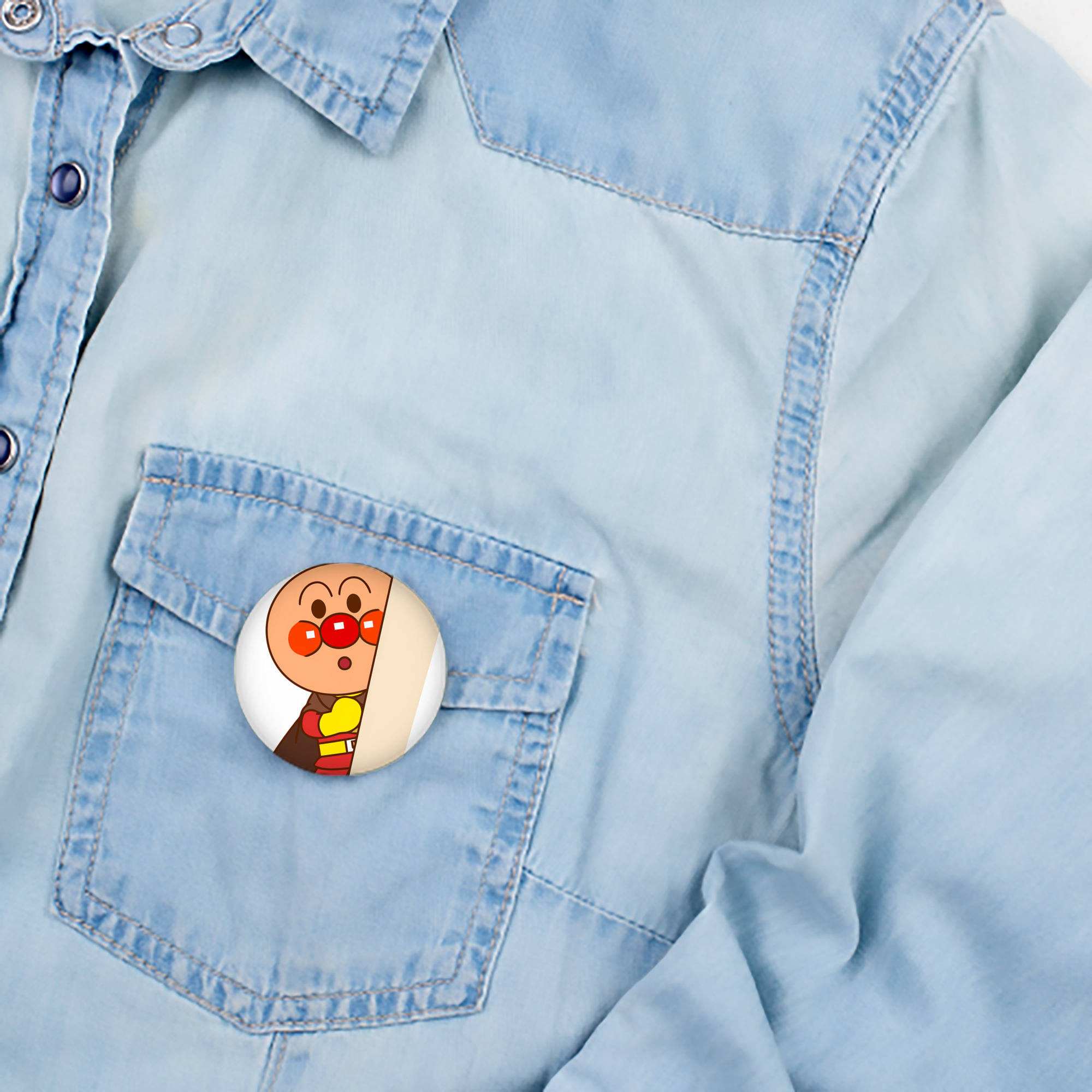 アンパンマン Anpanman 6cm 缶バッジ 複数セット
